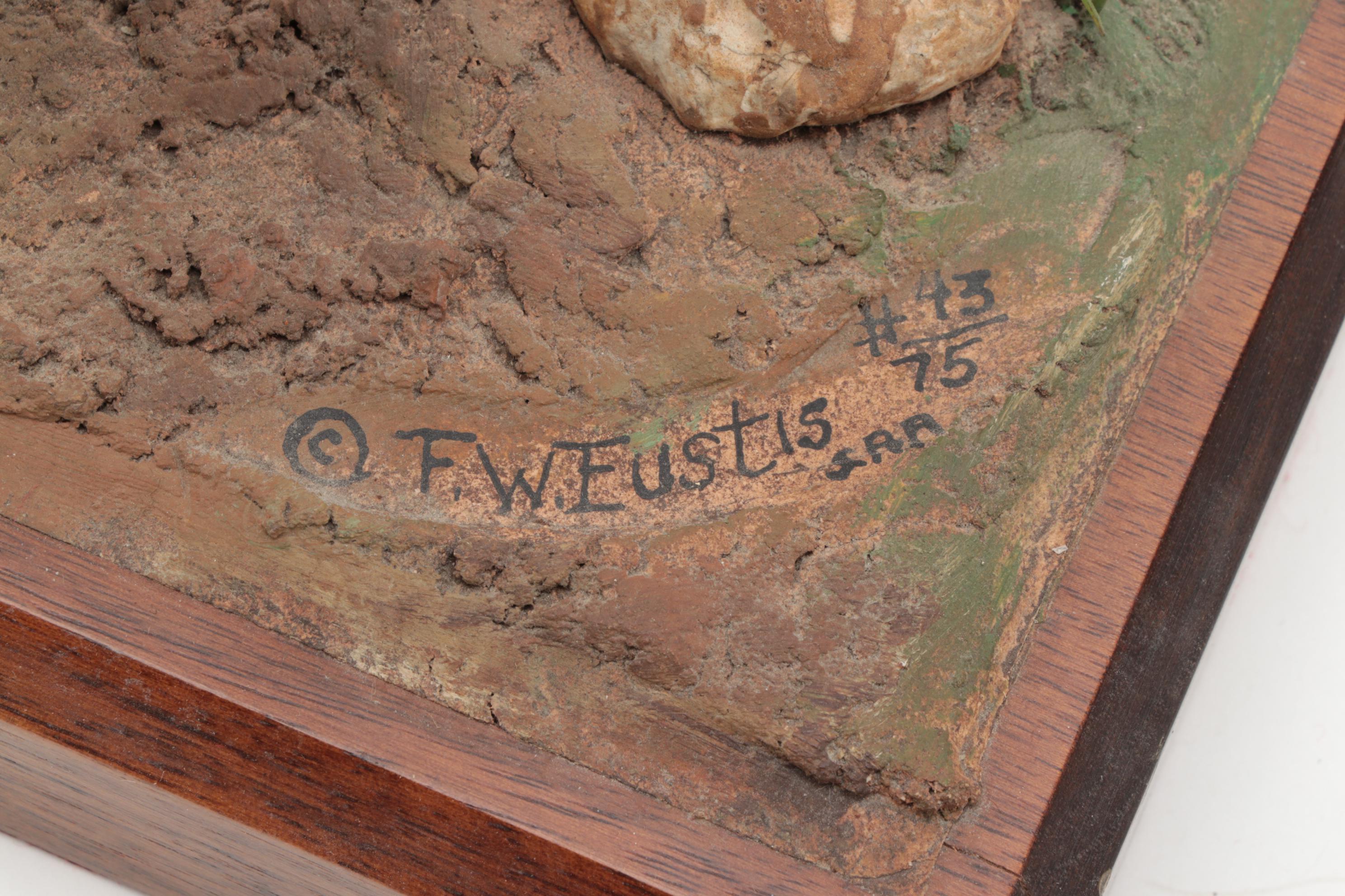 Francis W. Eustis Resin Horse Sculpture