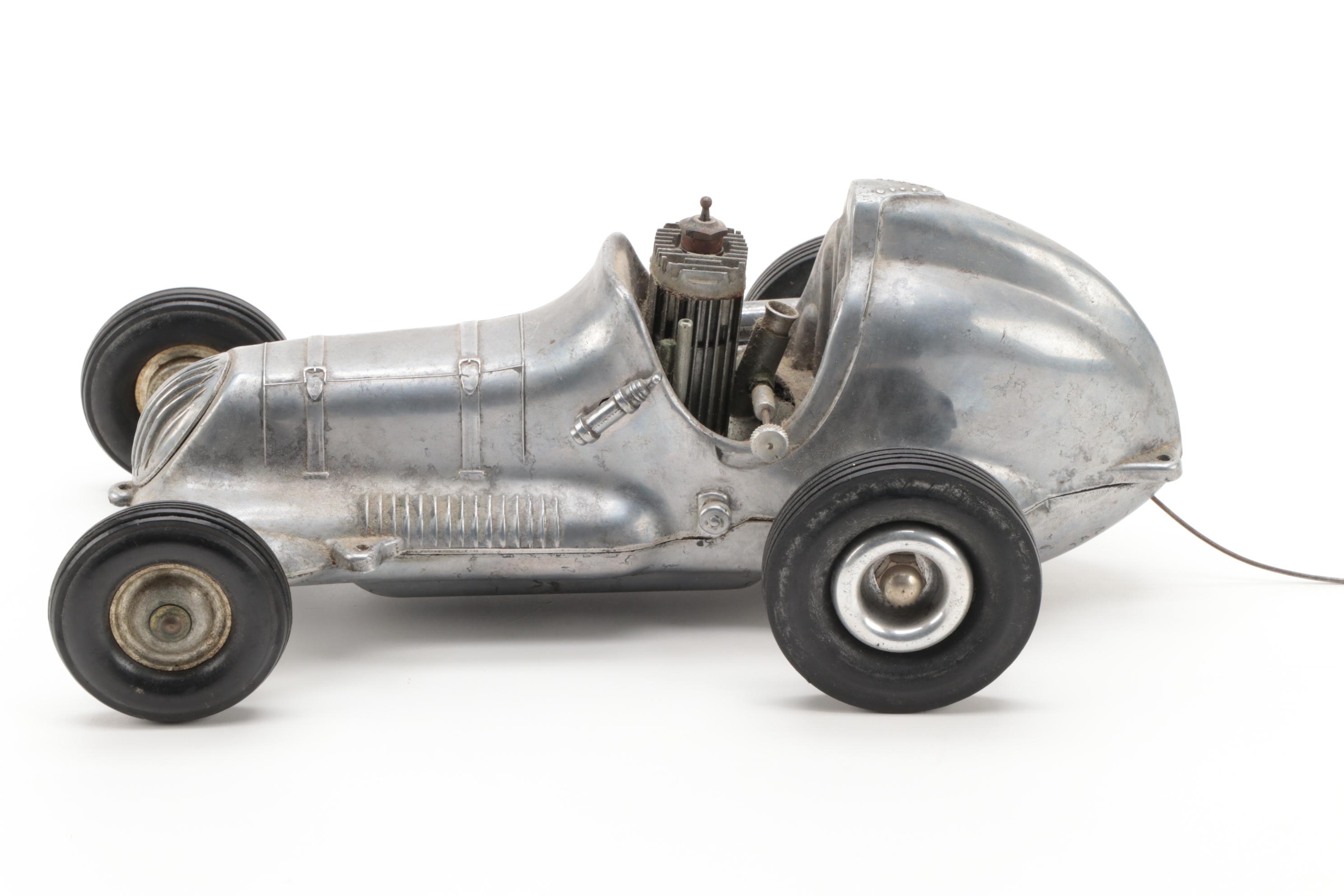 Ray Cox "Thimble Drome Champion" Tether Car, Mid-20th Century