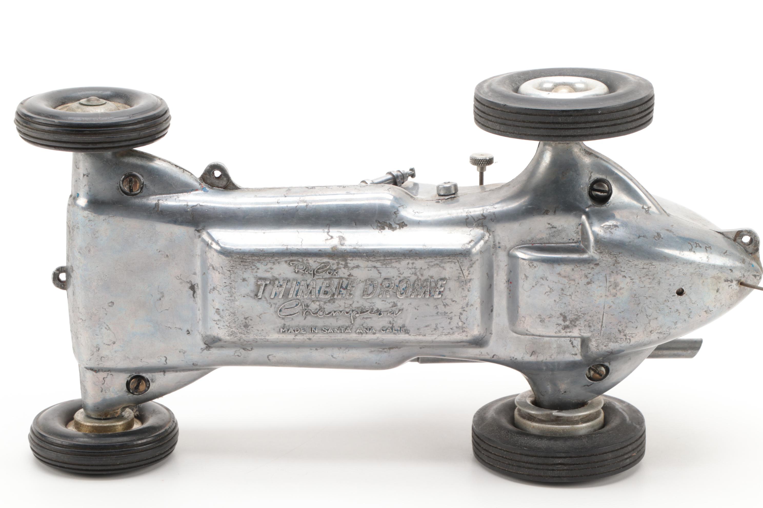 Ray Cox "Thimble Drome Champion" Tether Car, Mid-20th Century