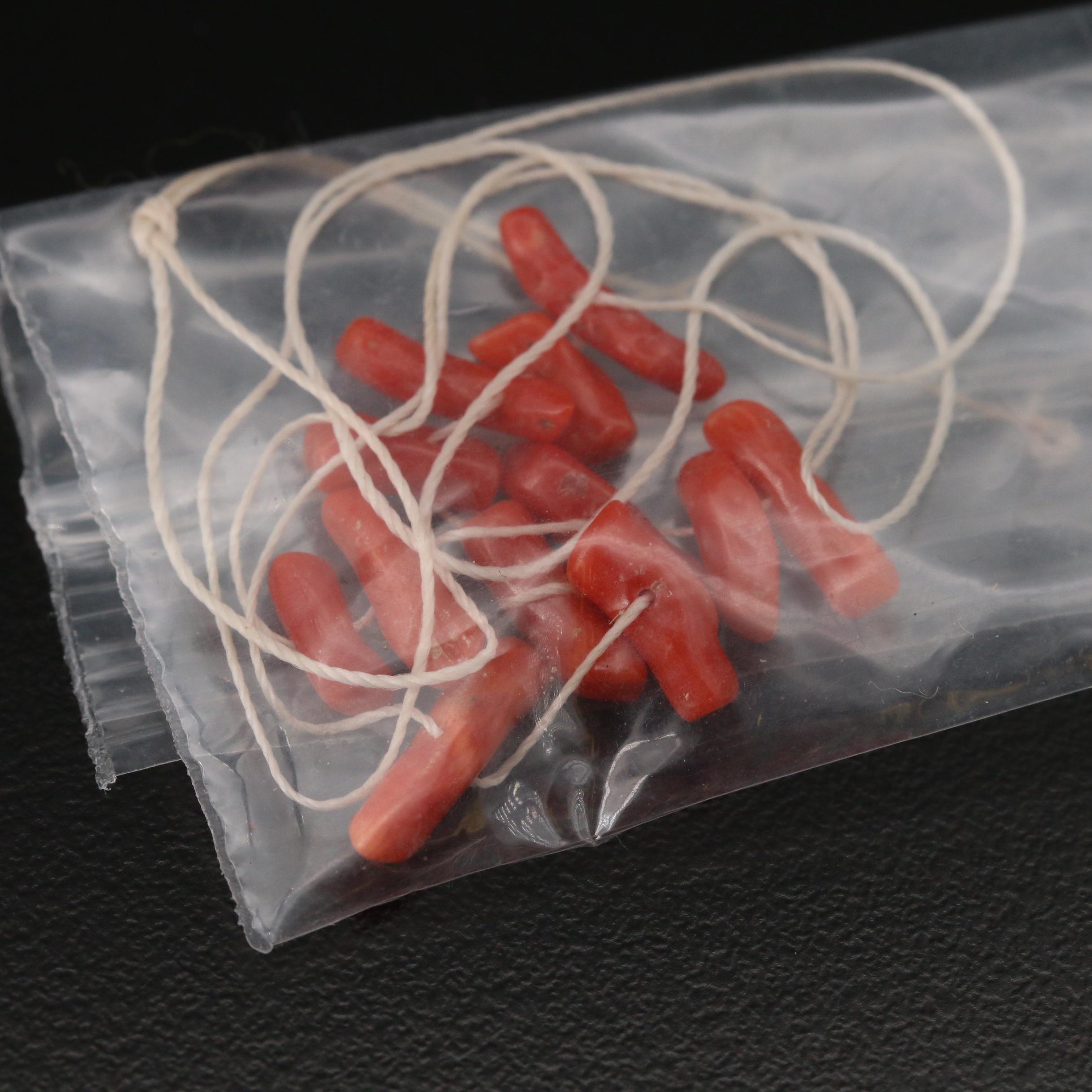 Loose Branch Coral Beads