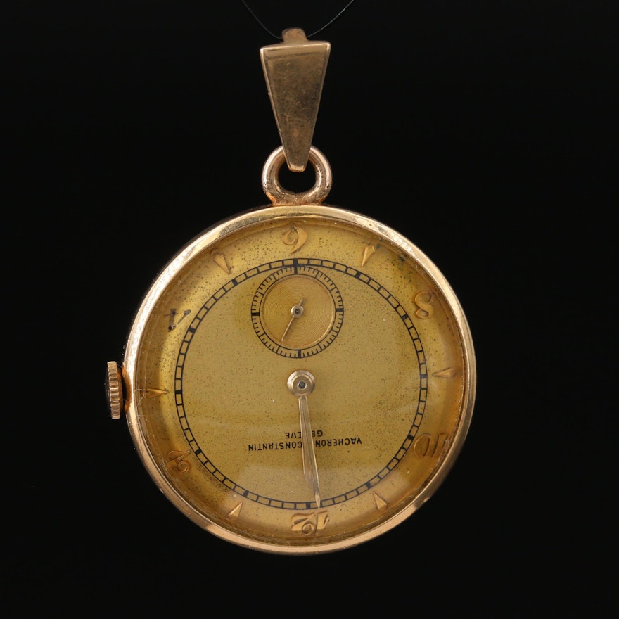 14K Vacheron & Constantin Conversion Pendant