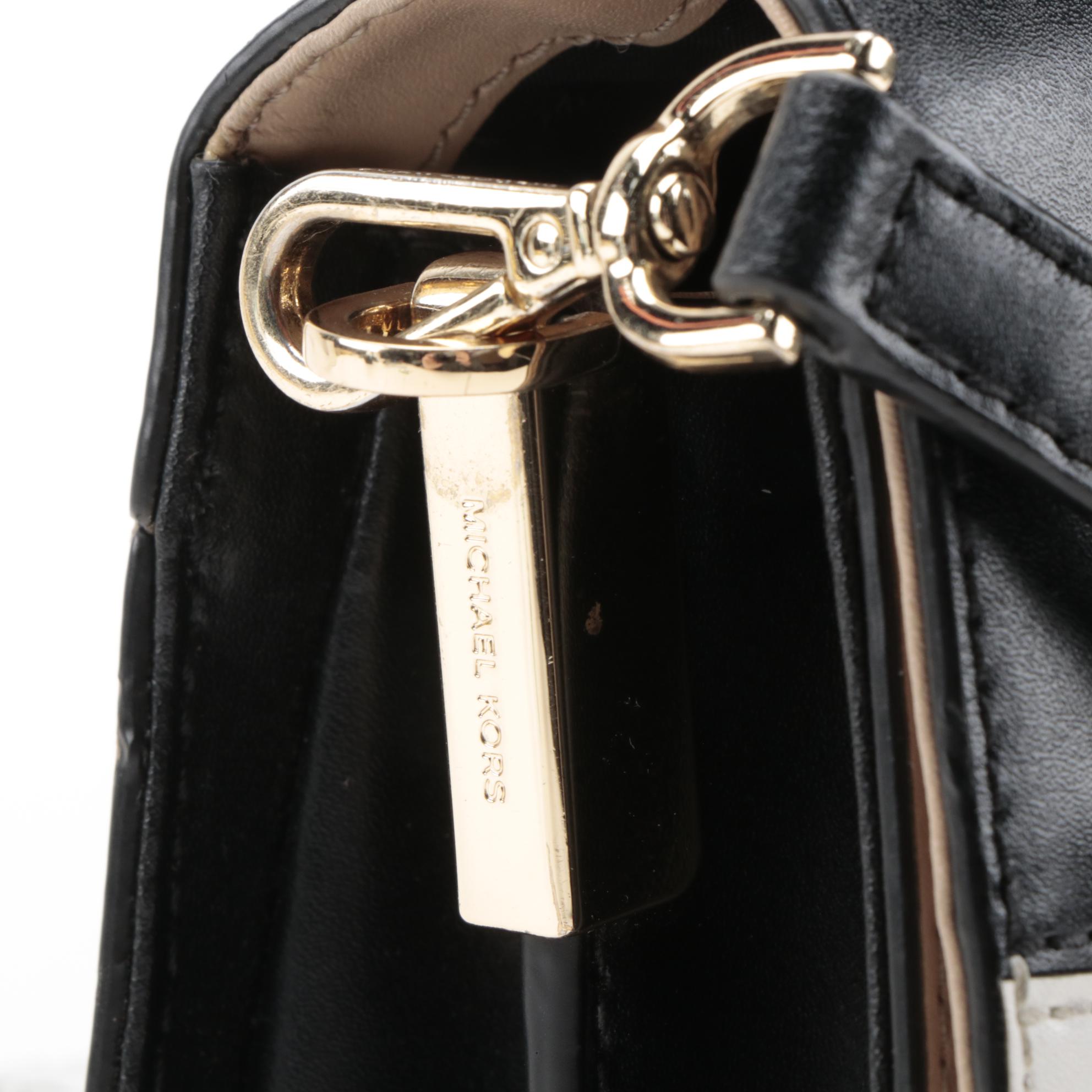 MICHAEL Michael Kors Tri-Color Montgomery Large Messenger Bag