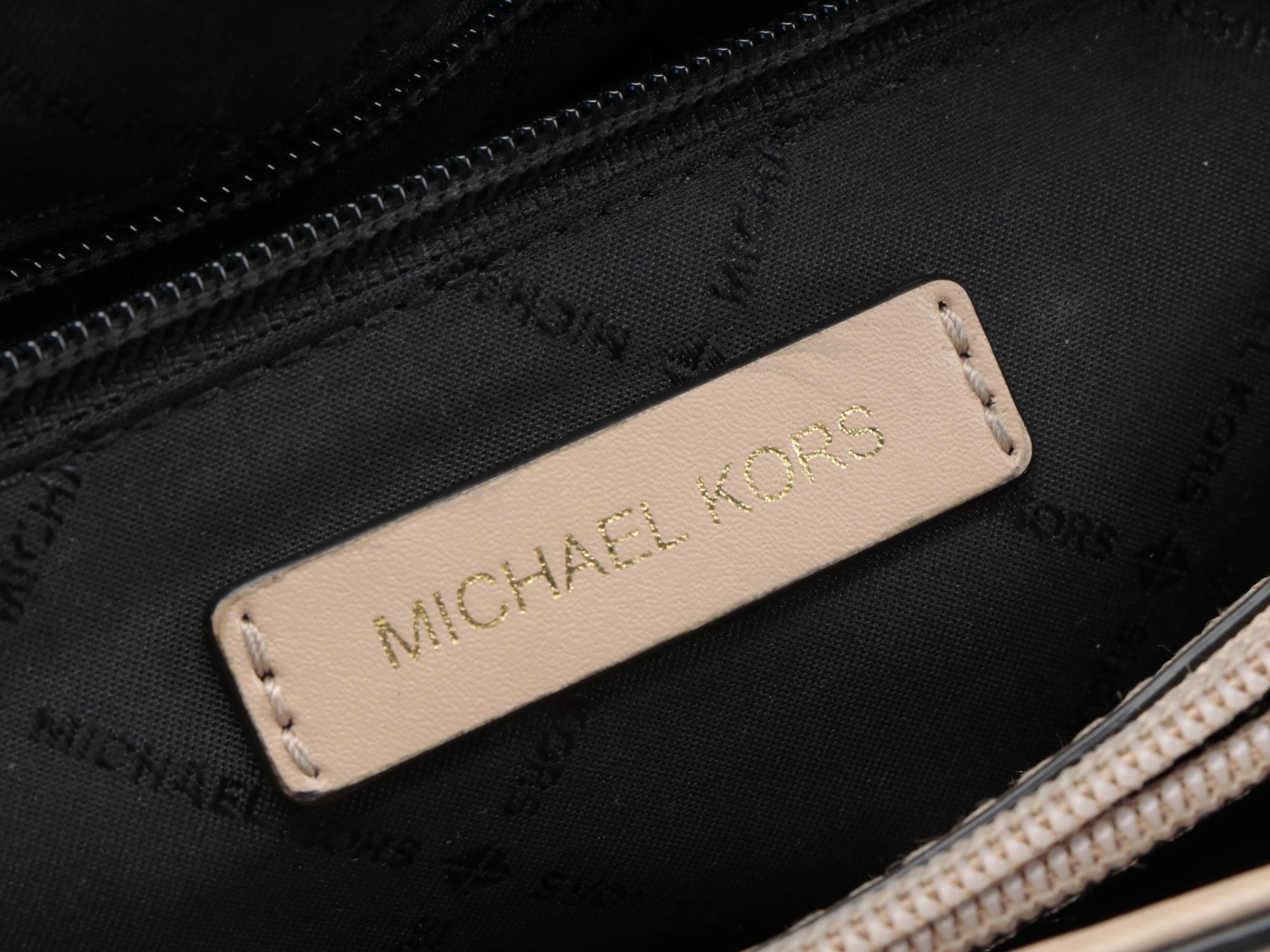 MICHAEL Michael Kors Tri-Color Montgomery Large Messenger Bag