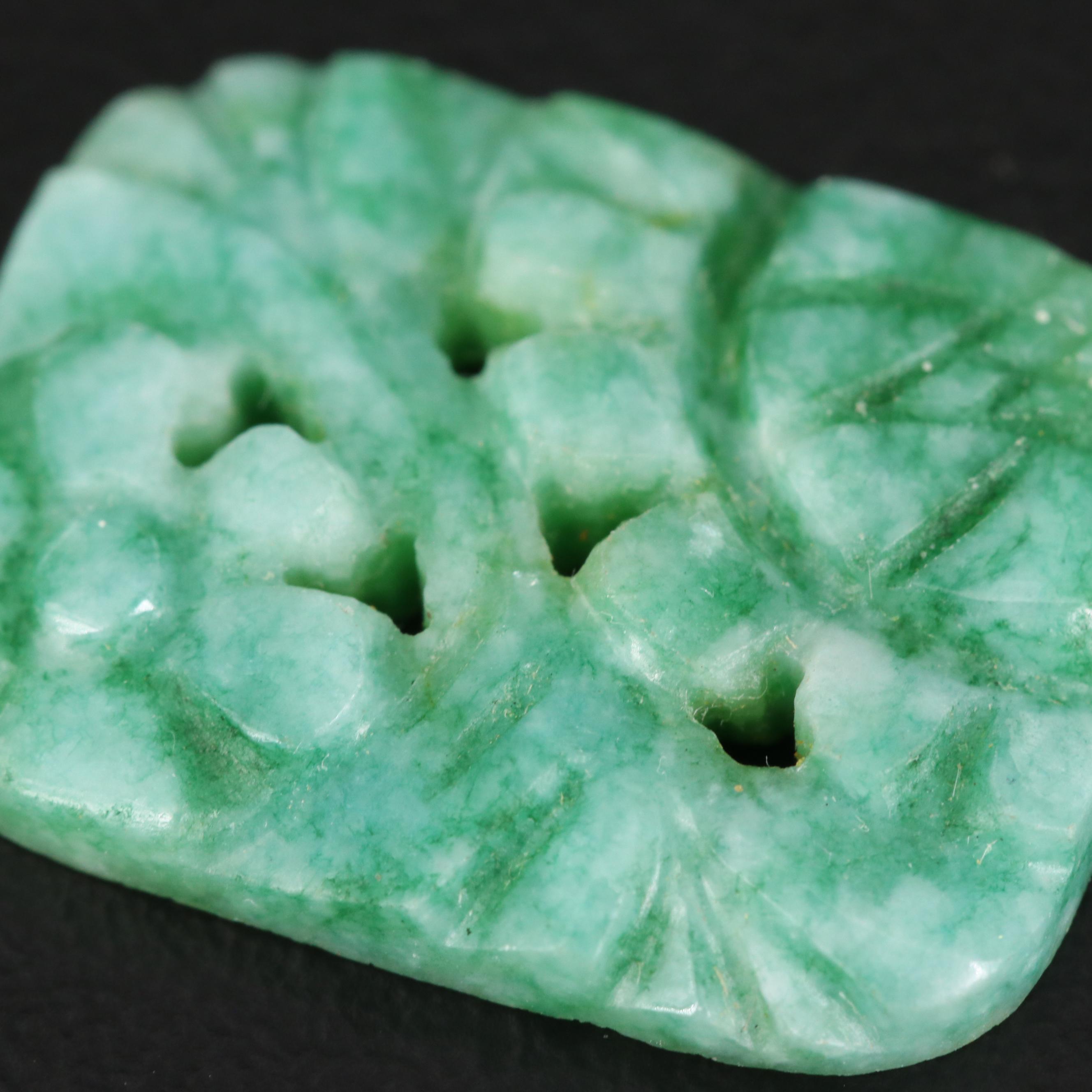 Loose Carved Jadeite Tablets