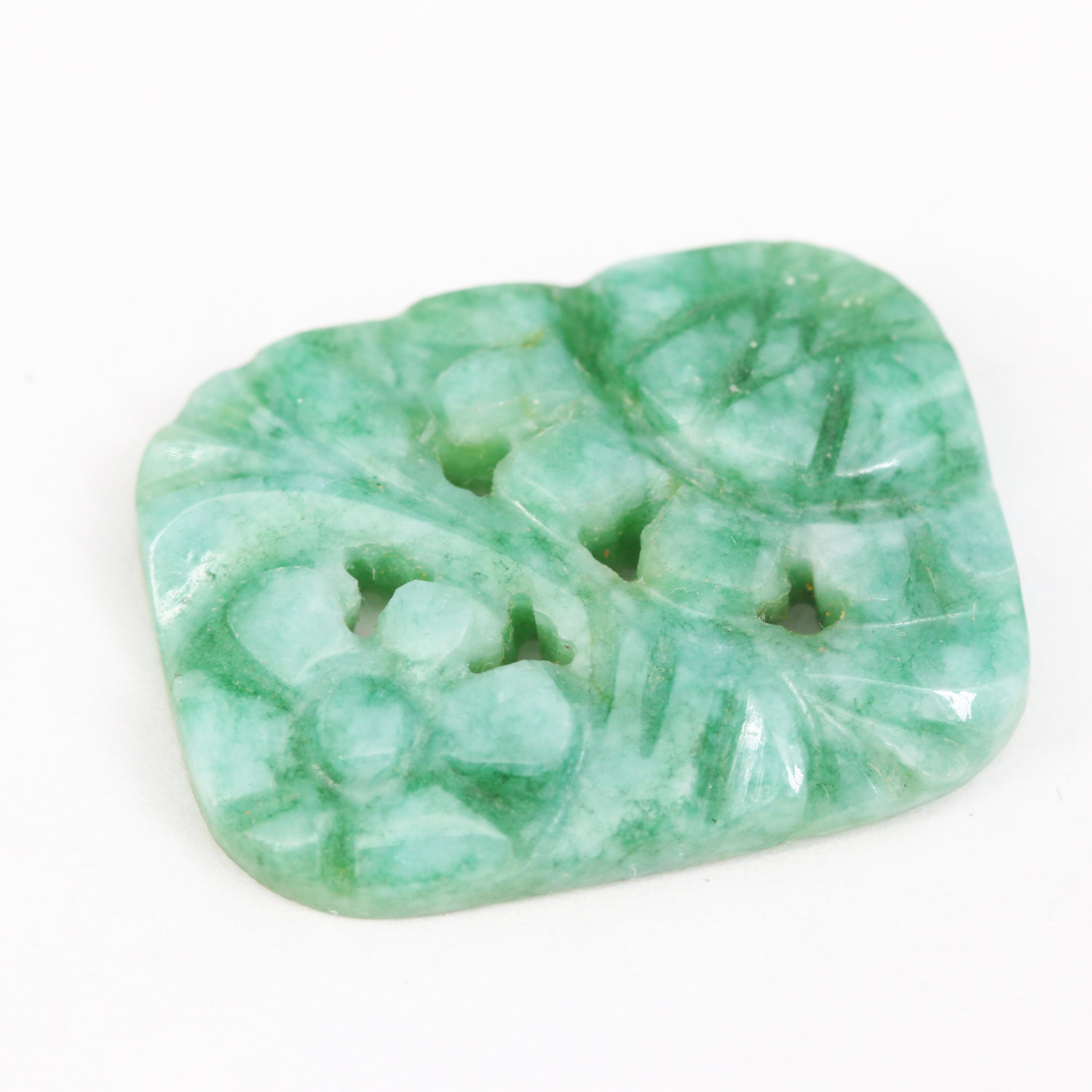 Loose Carved Jadeite Tablets