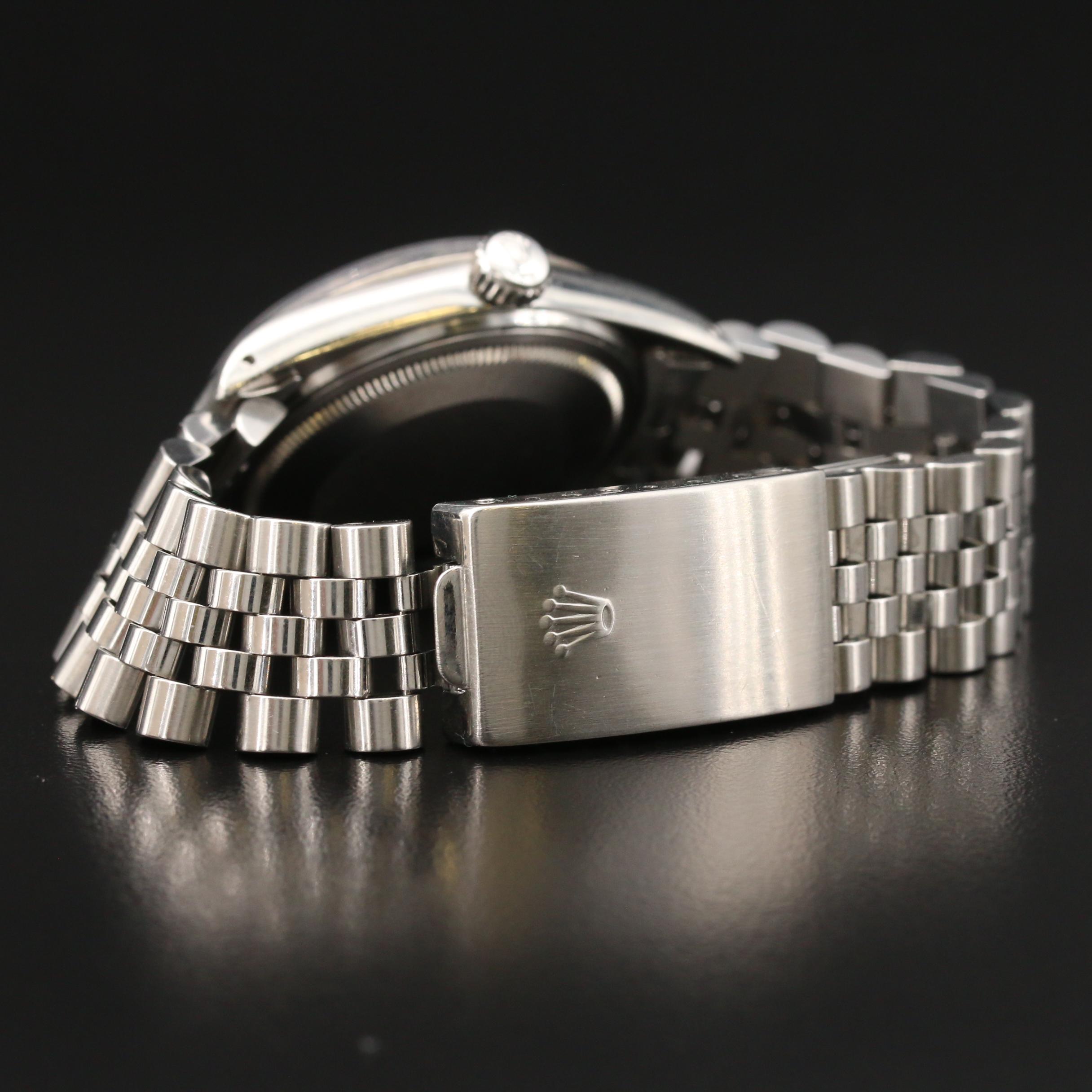 1985 Rolex Datejust 18K Gold Automatic Watch