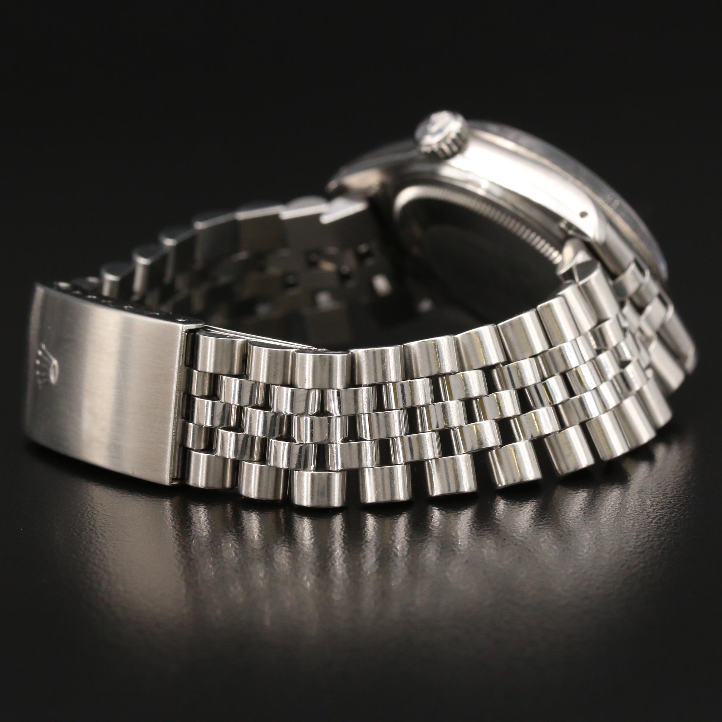 1985 Rolex Datejust 18K Gold Automatic Watch