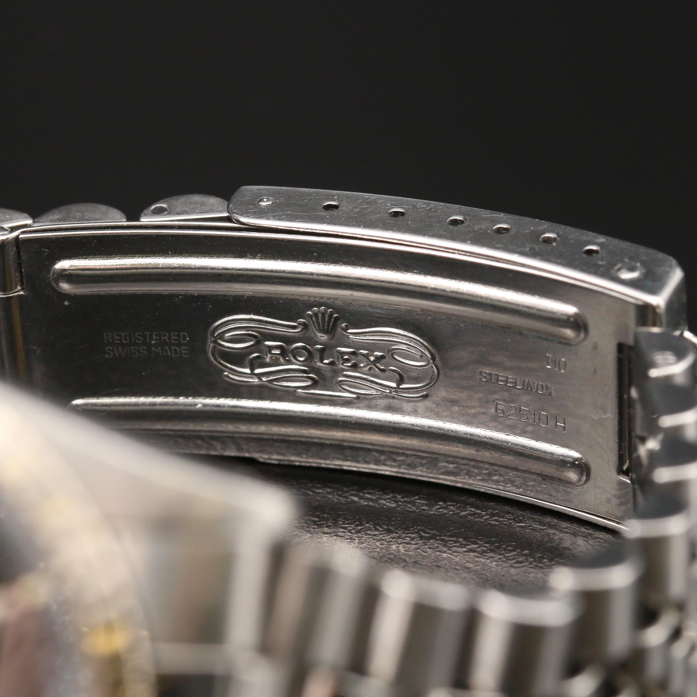 1985 Rolex Datejust 18K Gold Automatic Watch