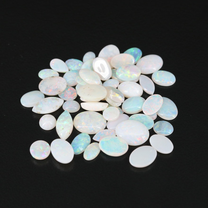 Loose 13.62 CTW Cabochon Opals