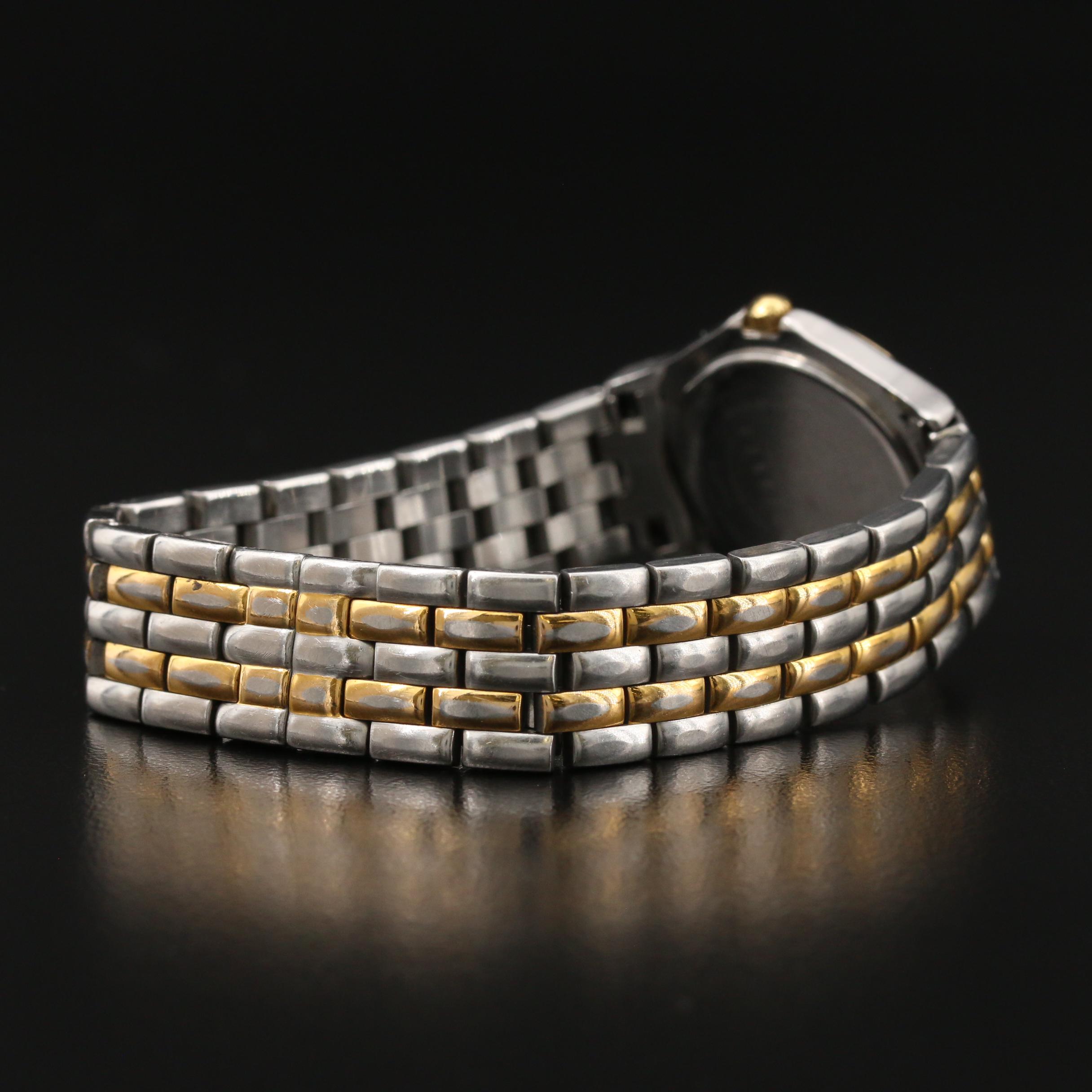 Movado Museum Two Tone Diamond Watch