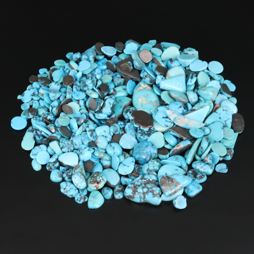 Loose Turquoise Selection Featuring Various Shapes