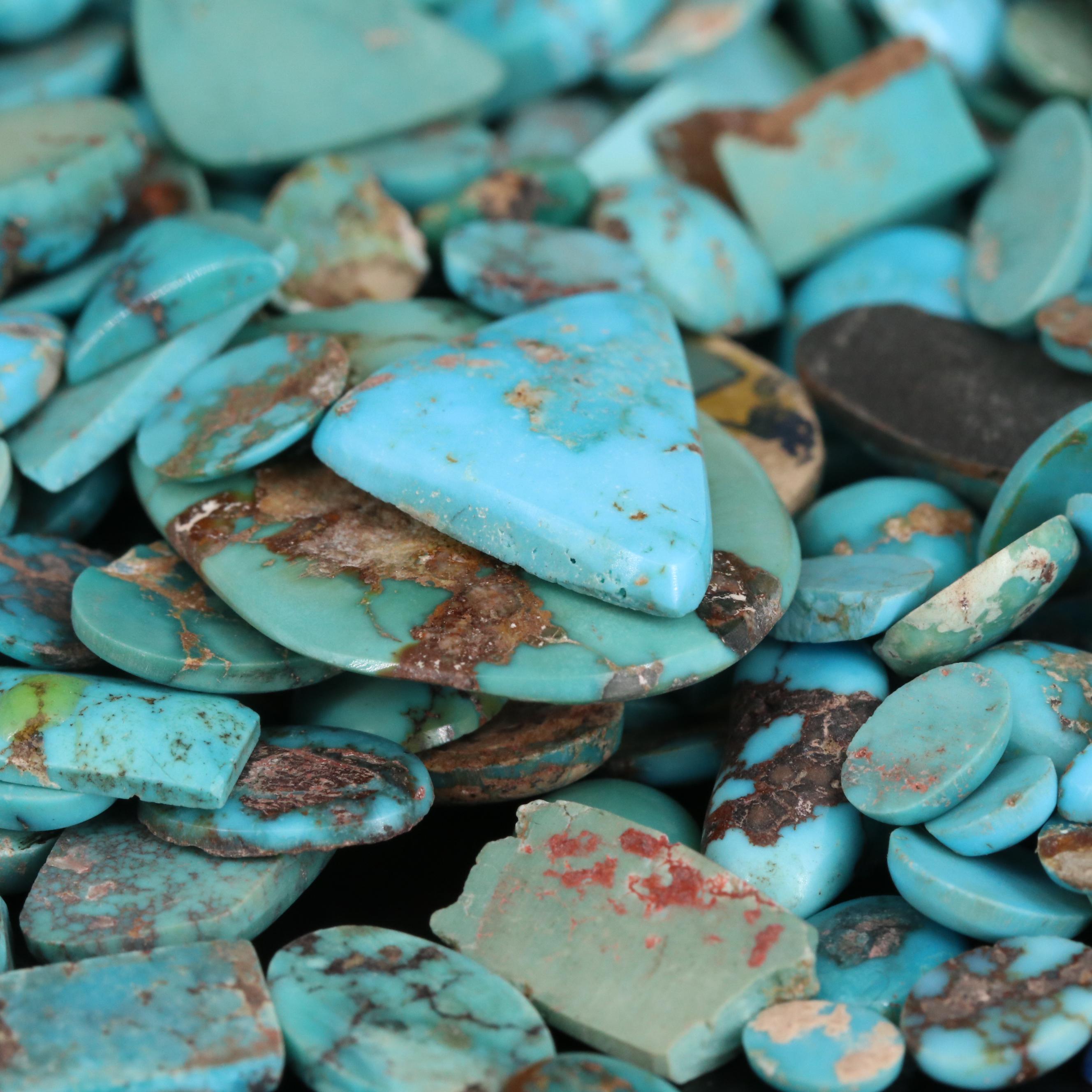 Loose Turquoise Selection Featuring Various Shapes