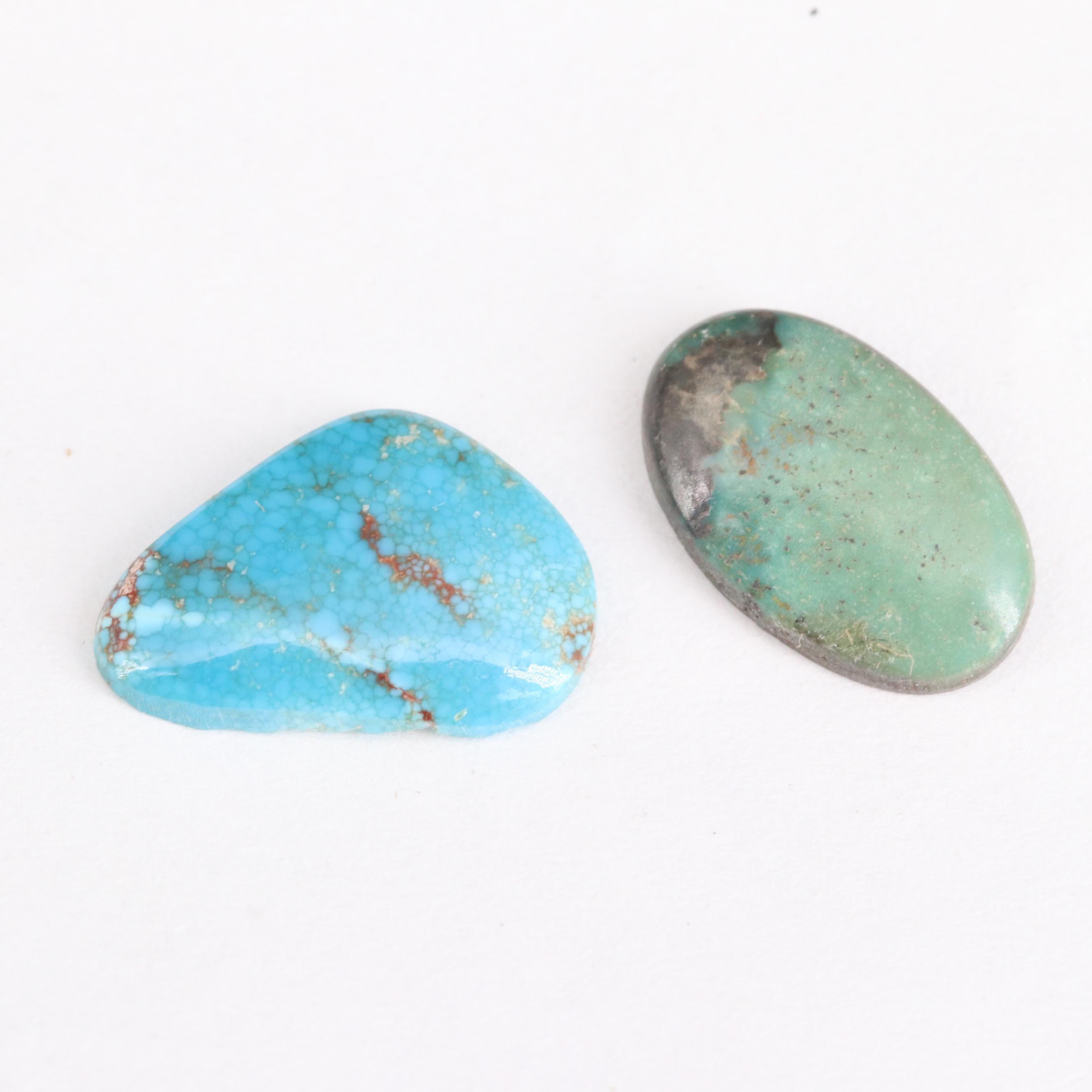 Loose Turquoise Selection Featuring Various Shapes