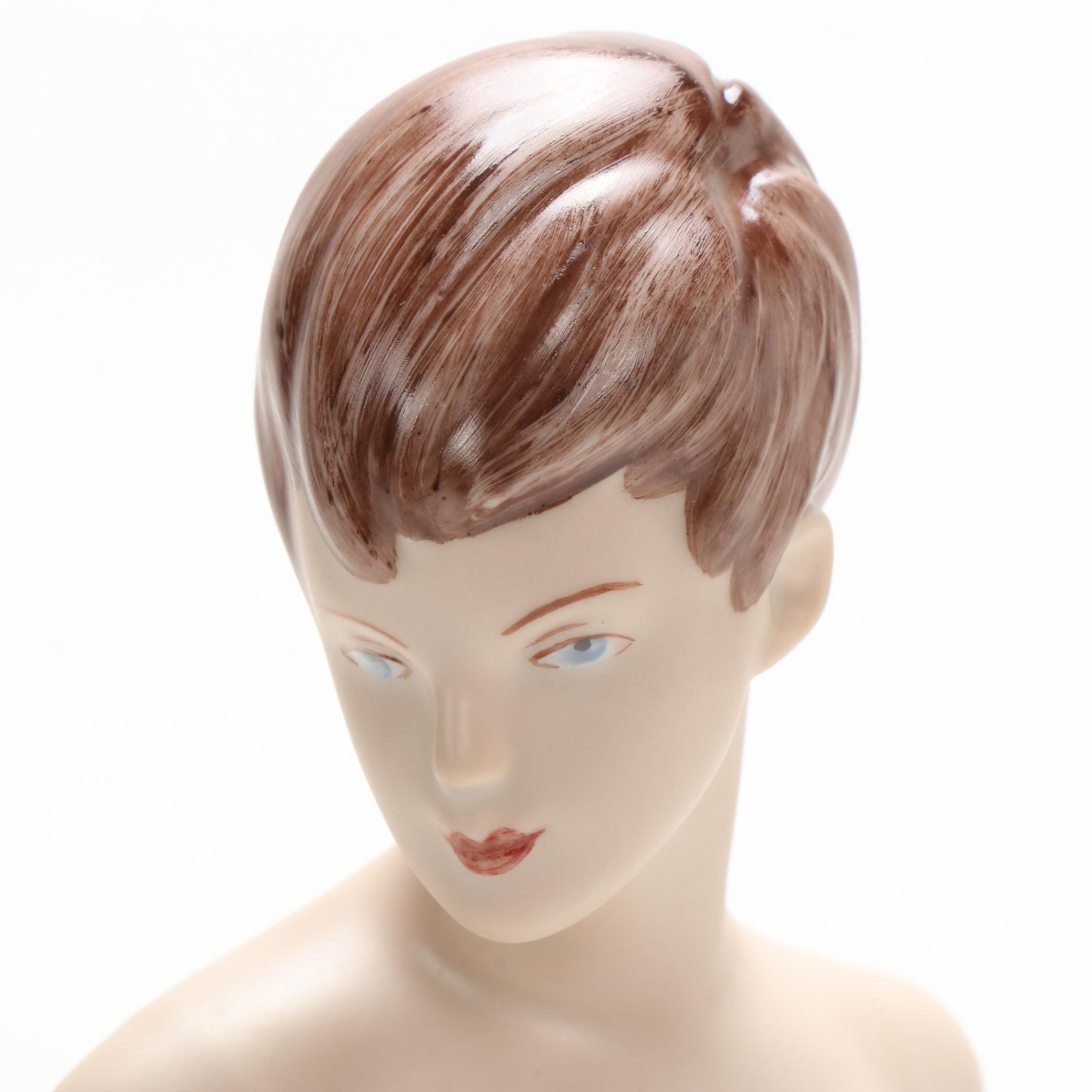 Royal Dux Nude Porcelain Figurine Designed by Jiří Černoch