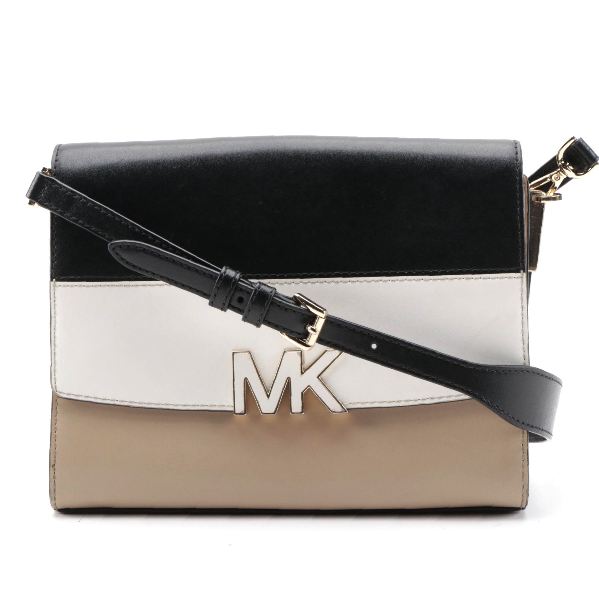 MICHAEL Michael Kors Tri-Color Montgomery Large Messenger Bag