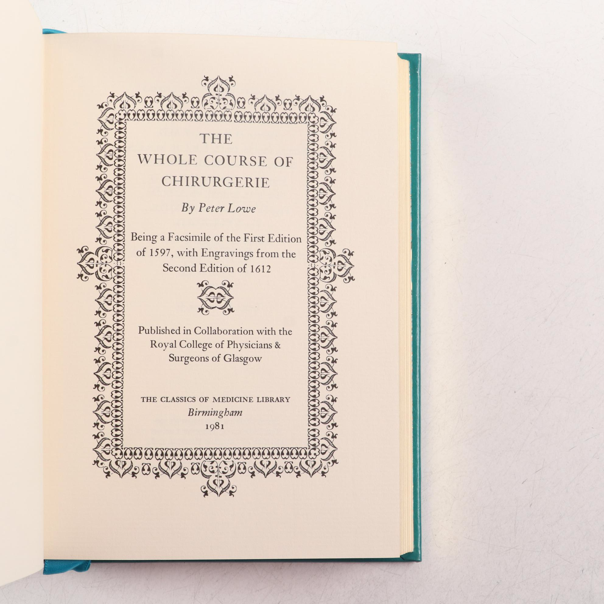 The Classics of Medicine Library Limited Edition Leather Bound Medical Books