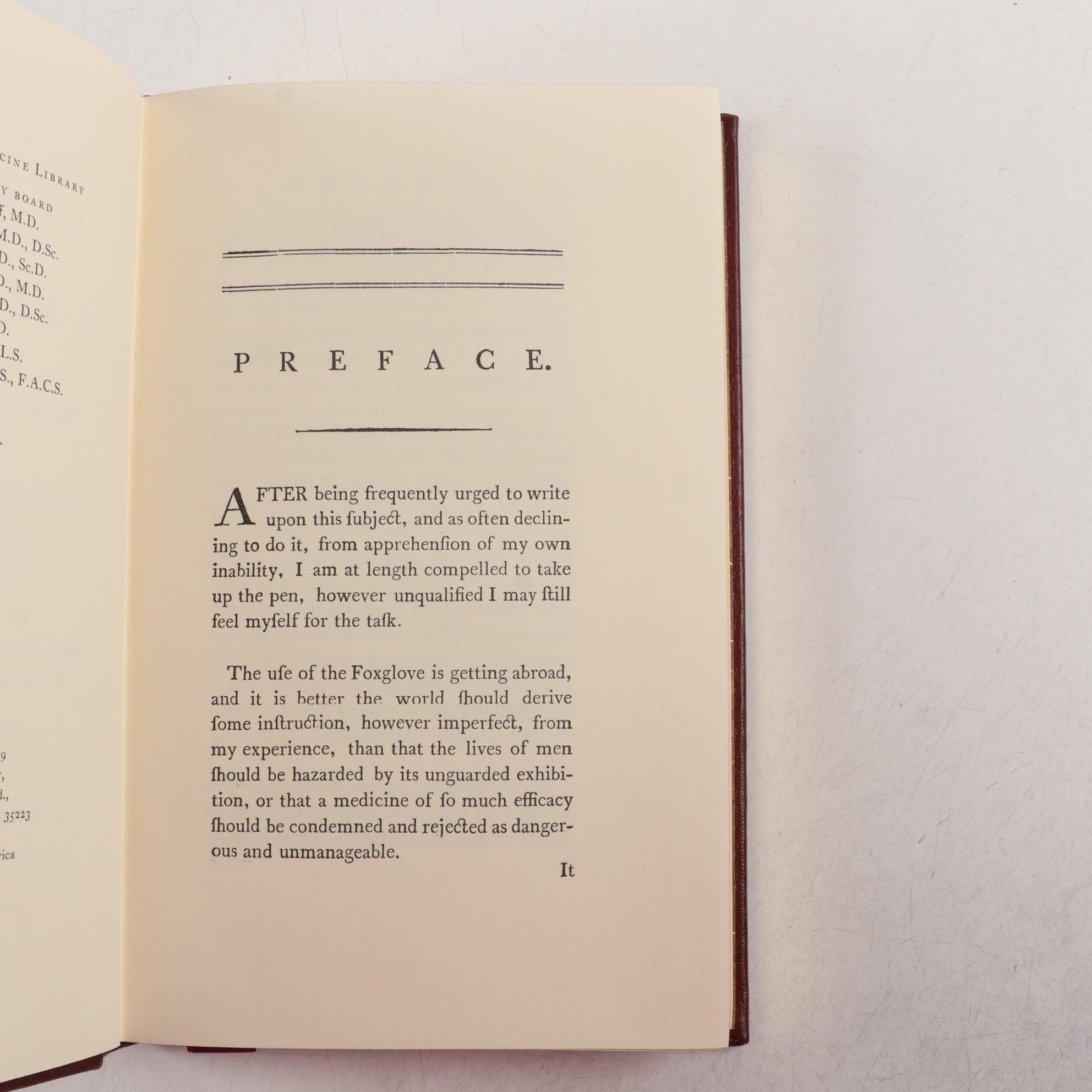 The Classics of Medicine Library Limited Edition Leather Bound Medical Books