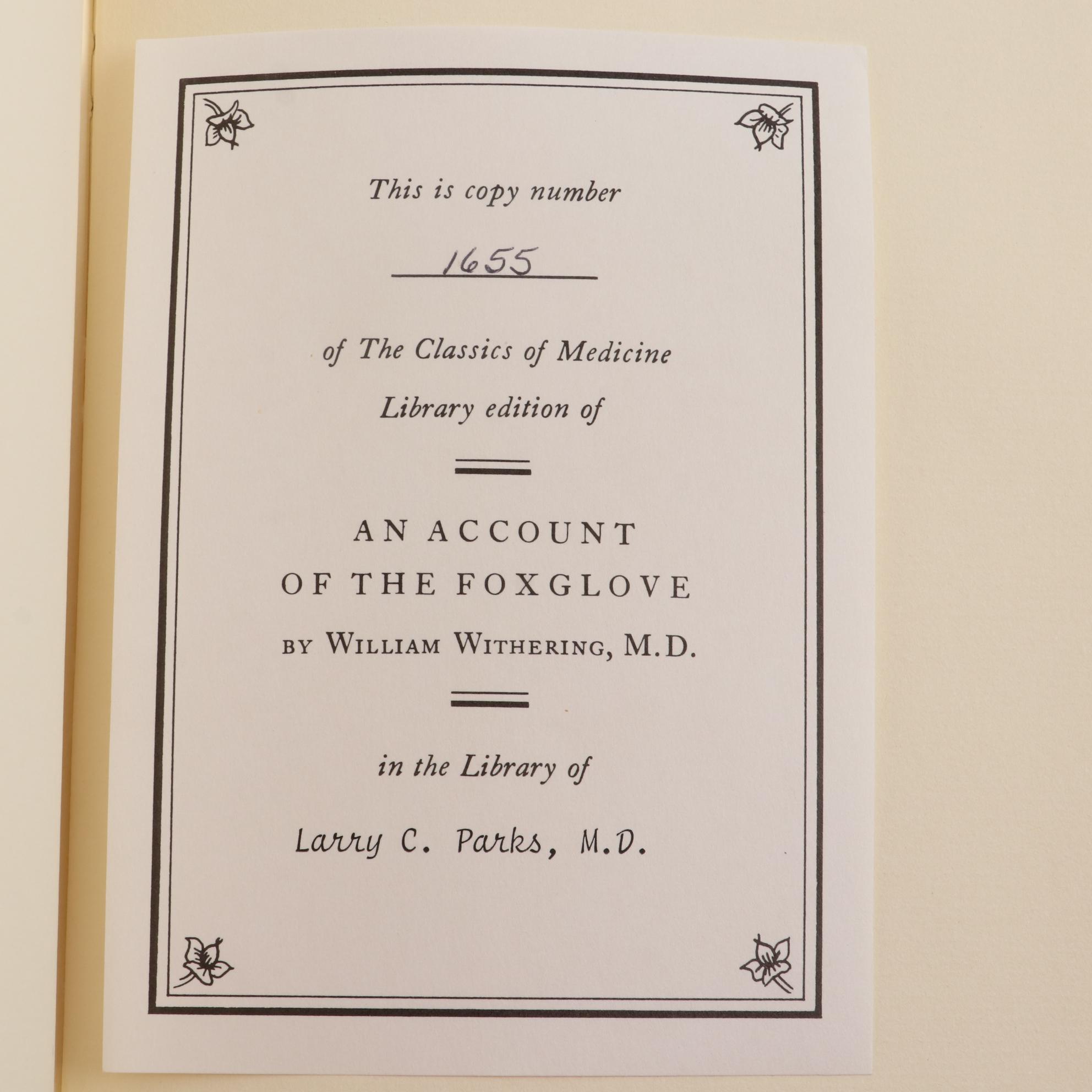 The Classics of Medicine Library Limited Edition Leather Bound Medical Books