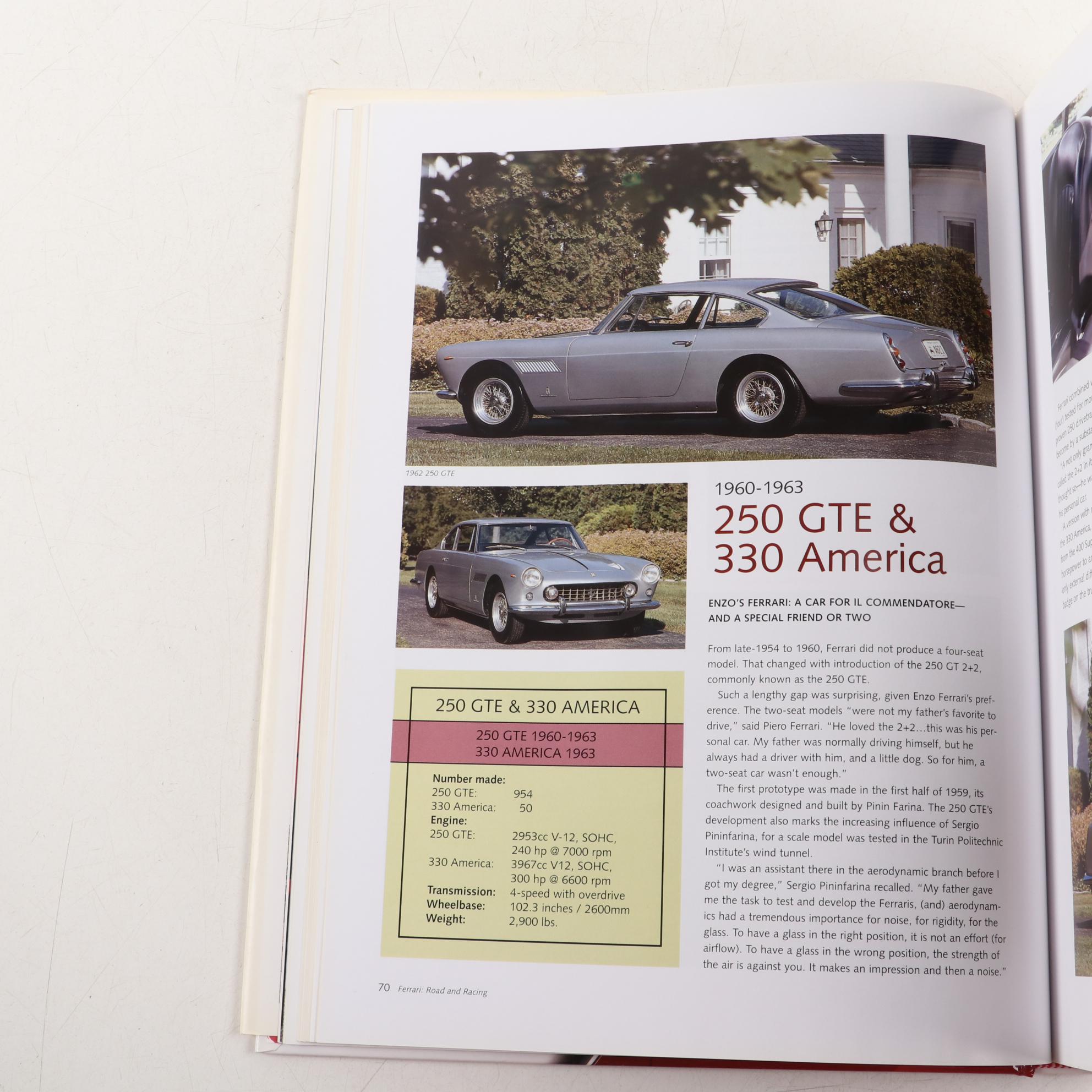 First Edition "Ferrari: Road and Racing" by Winston Goodfellow and More