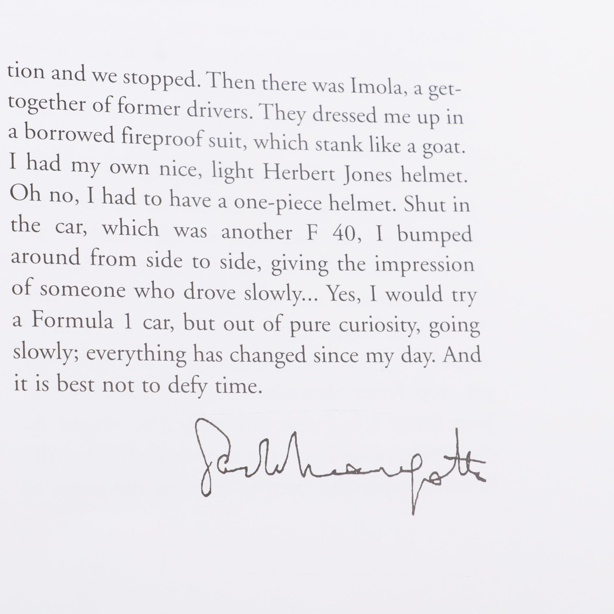 First Edition "Ferrari: Road and Racing" by Winston Goodfellow and More