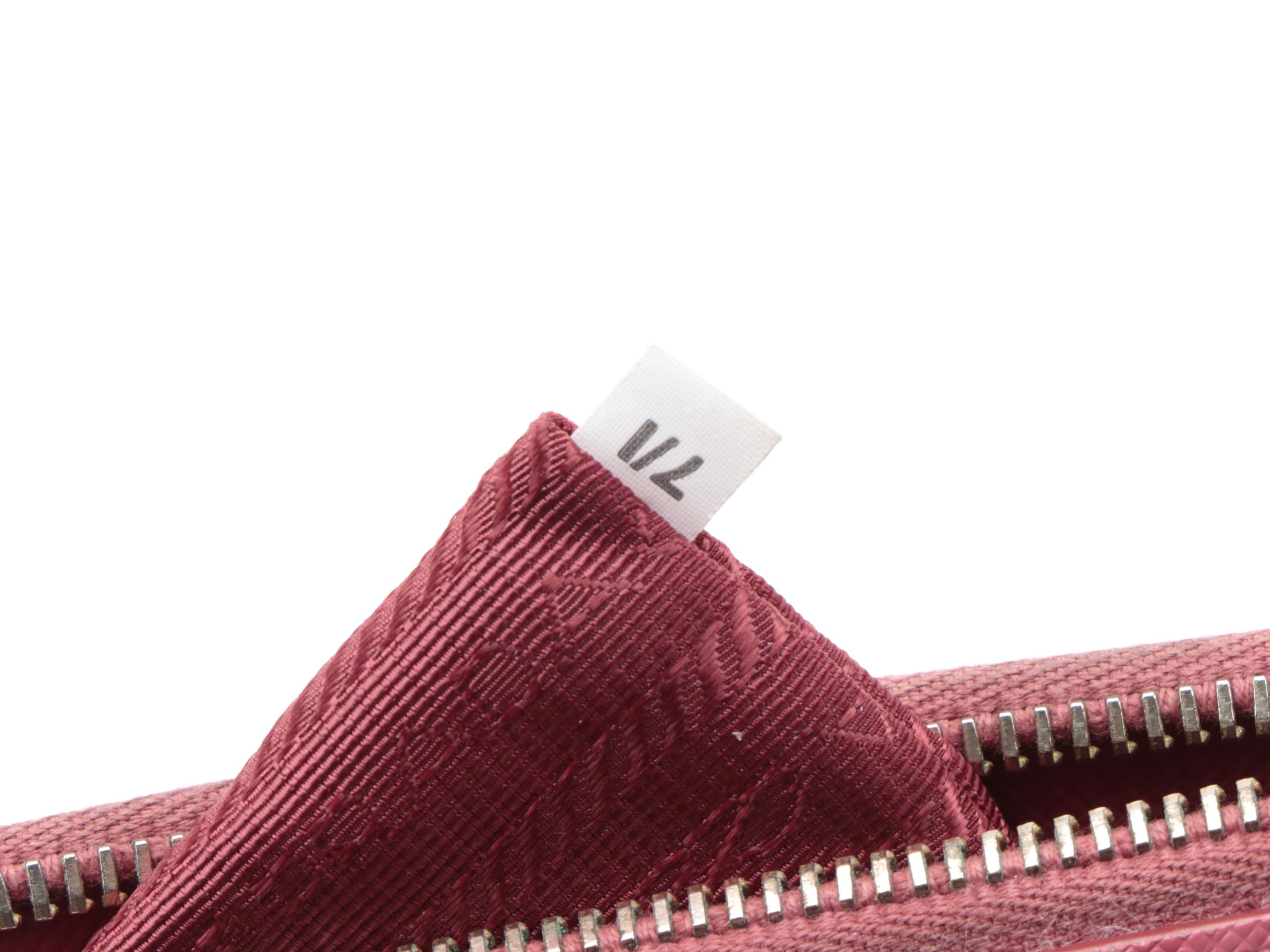 Prada Galleria Bag in Pink Saffiano Leather