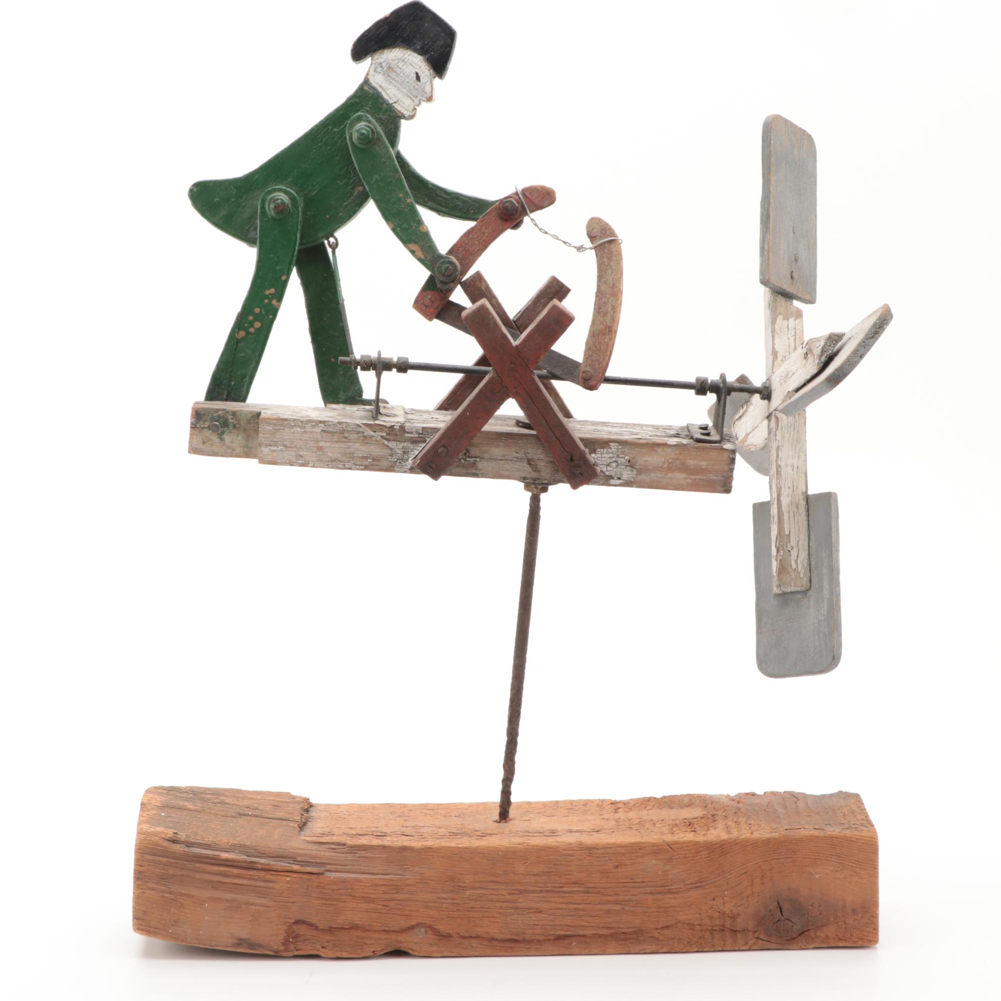 American Folk Art Mobile Sculpture