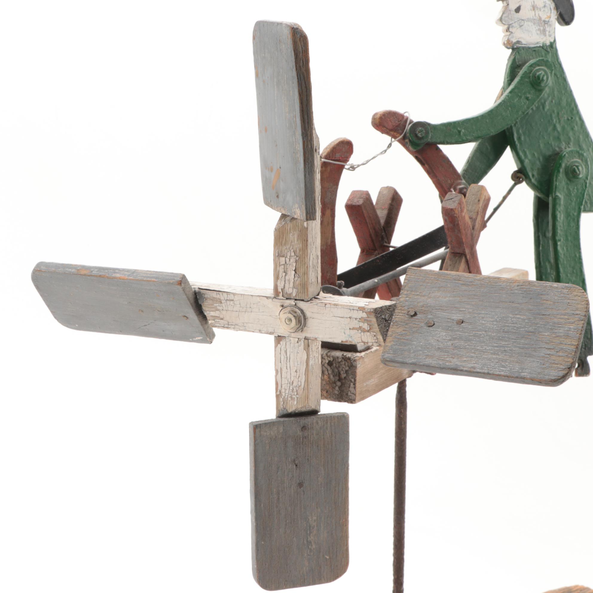 American Folk Art Mobile Sculpture