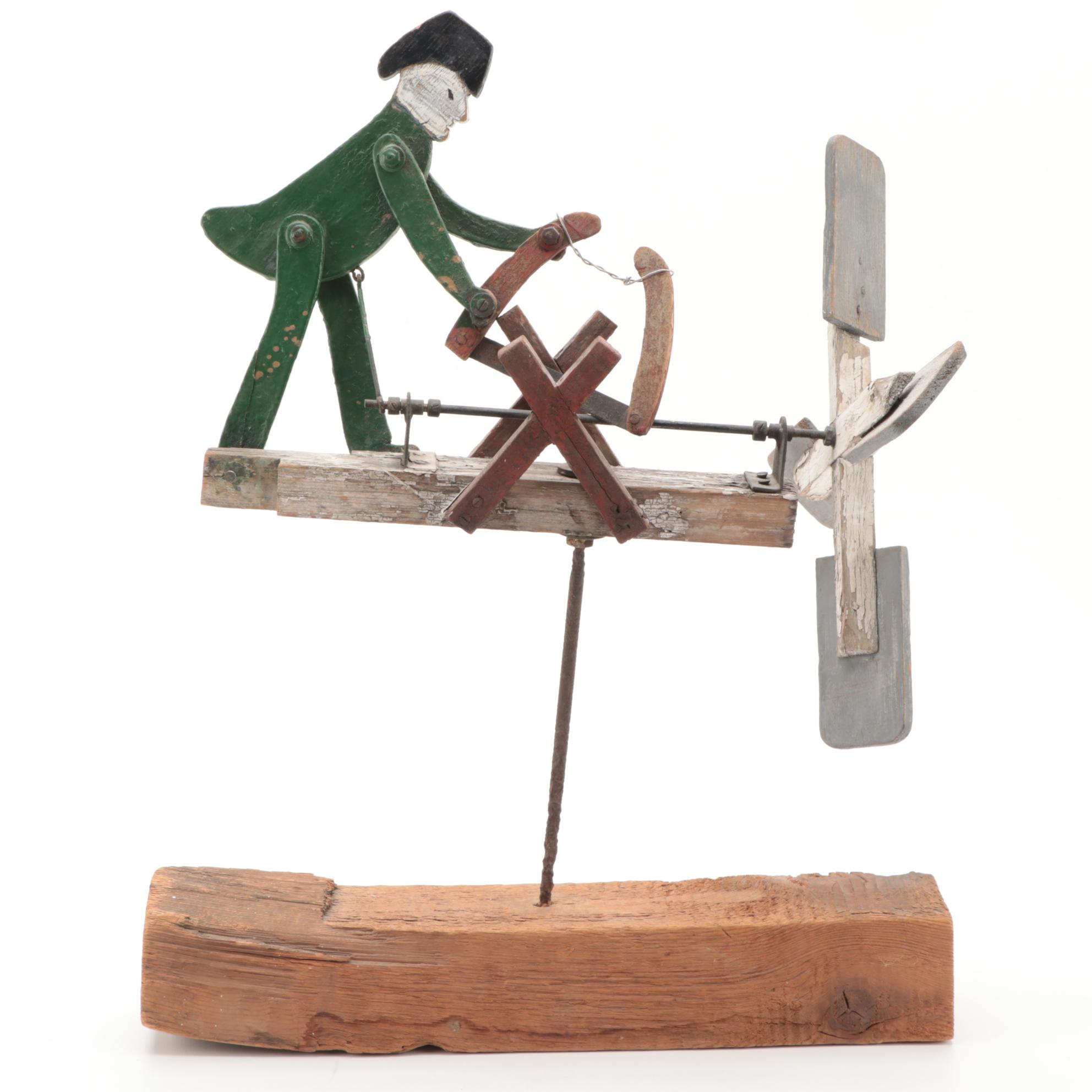 American Folk Art Mobile Sculpture