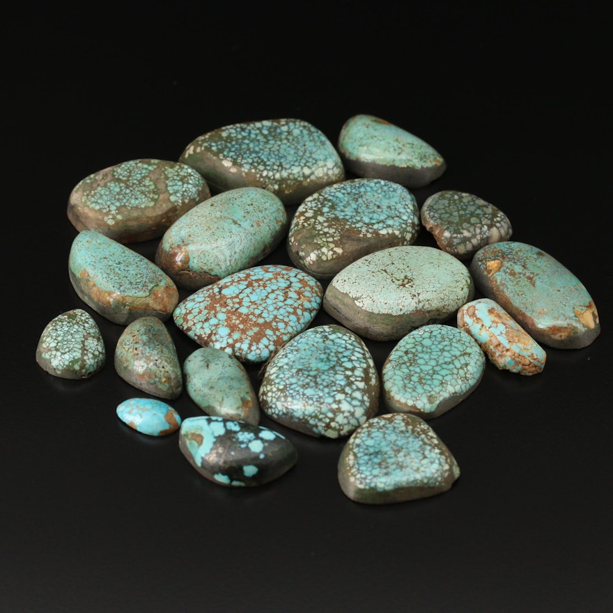 Loose Freeform Turquoise Cabochons