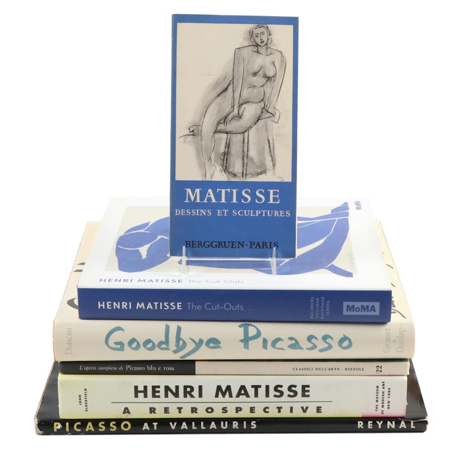 First Edition "Goodbye Picasso" and Other Picasso and Matisse Art Books