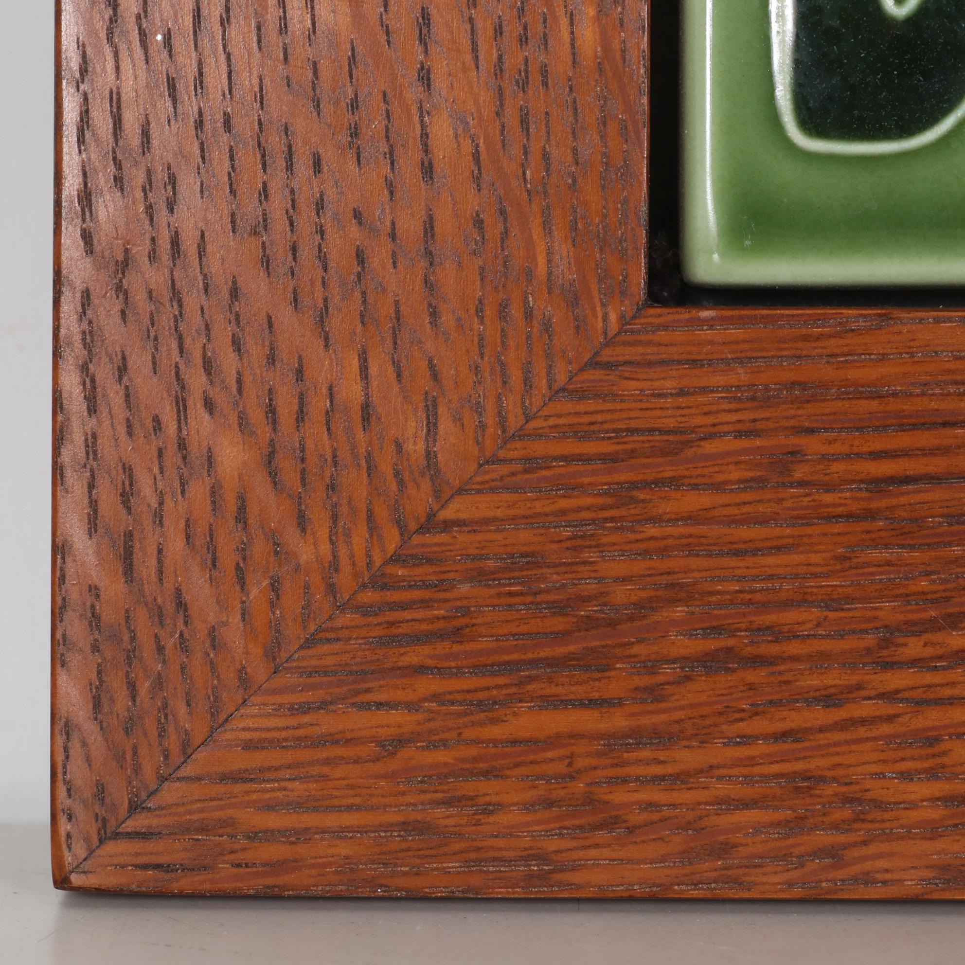 Rookwood Pottery "Eden Rose" Framed Ceramic Tiles, 2007