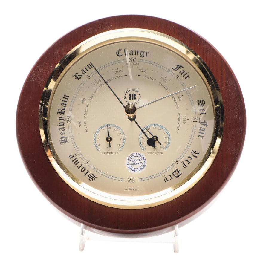 Bey-Berk International Desk Barometer