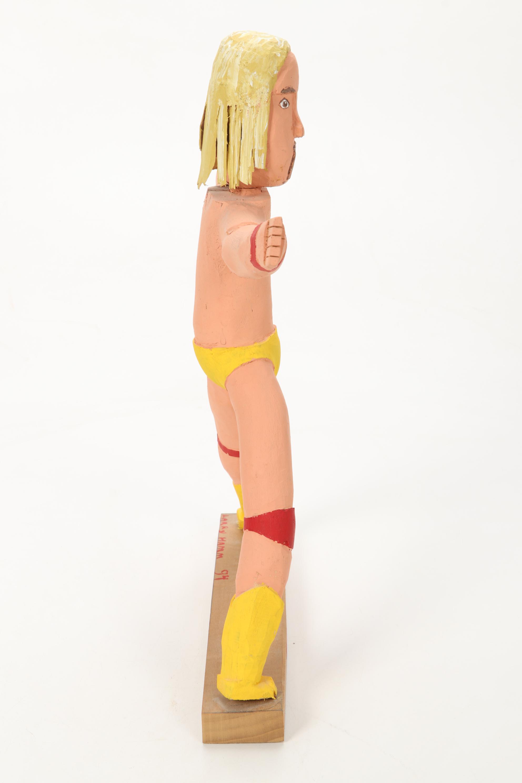 Larry Hamm Hulk Hogan Sculpture, 1994