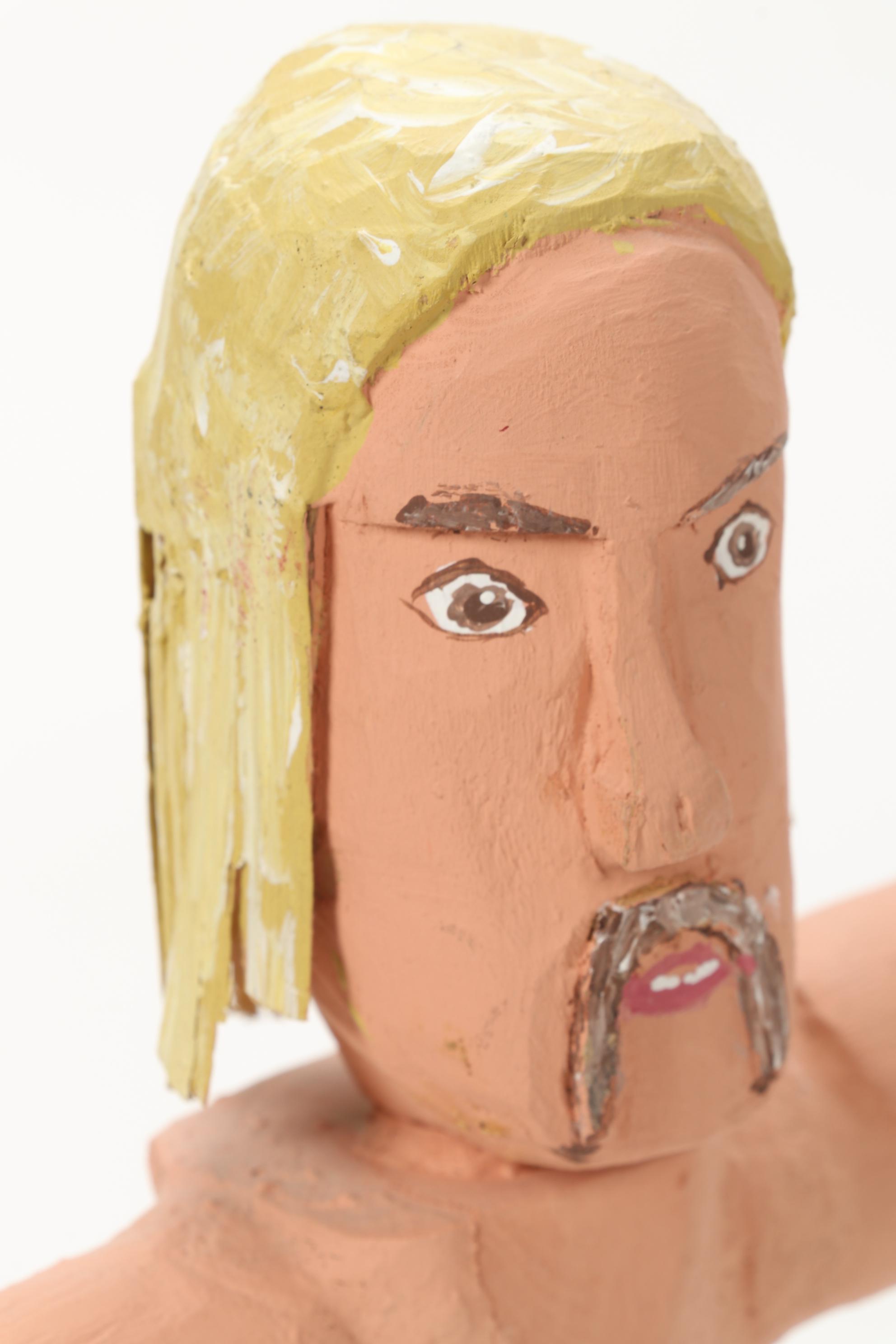 Larry Hamm Hulk Hogan Sculpture, 1994