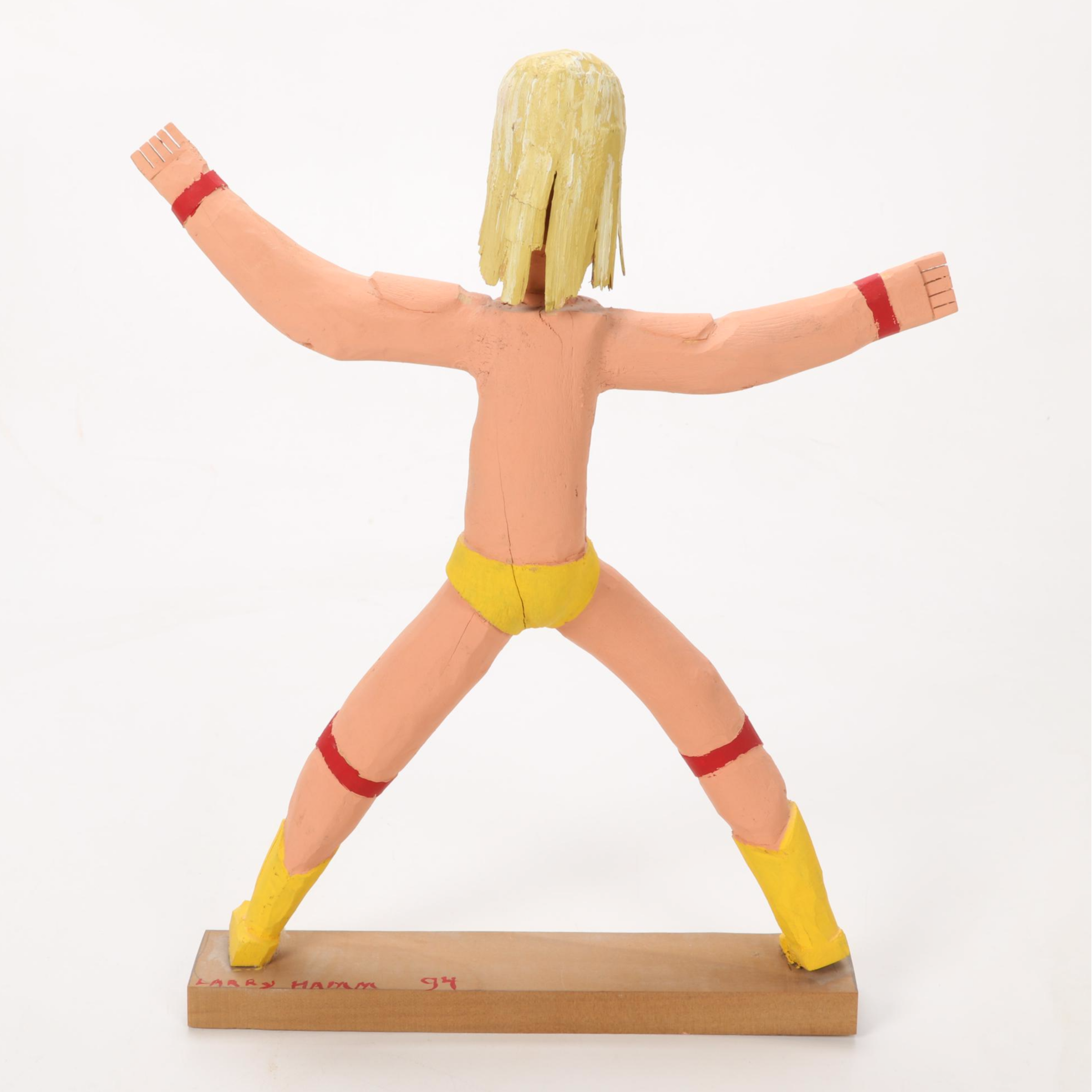 Larry Hamm Hulk Hogan Sculpture, 1994