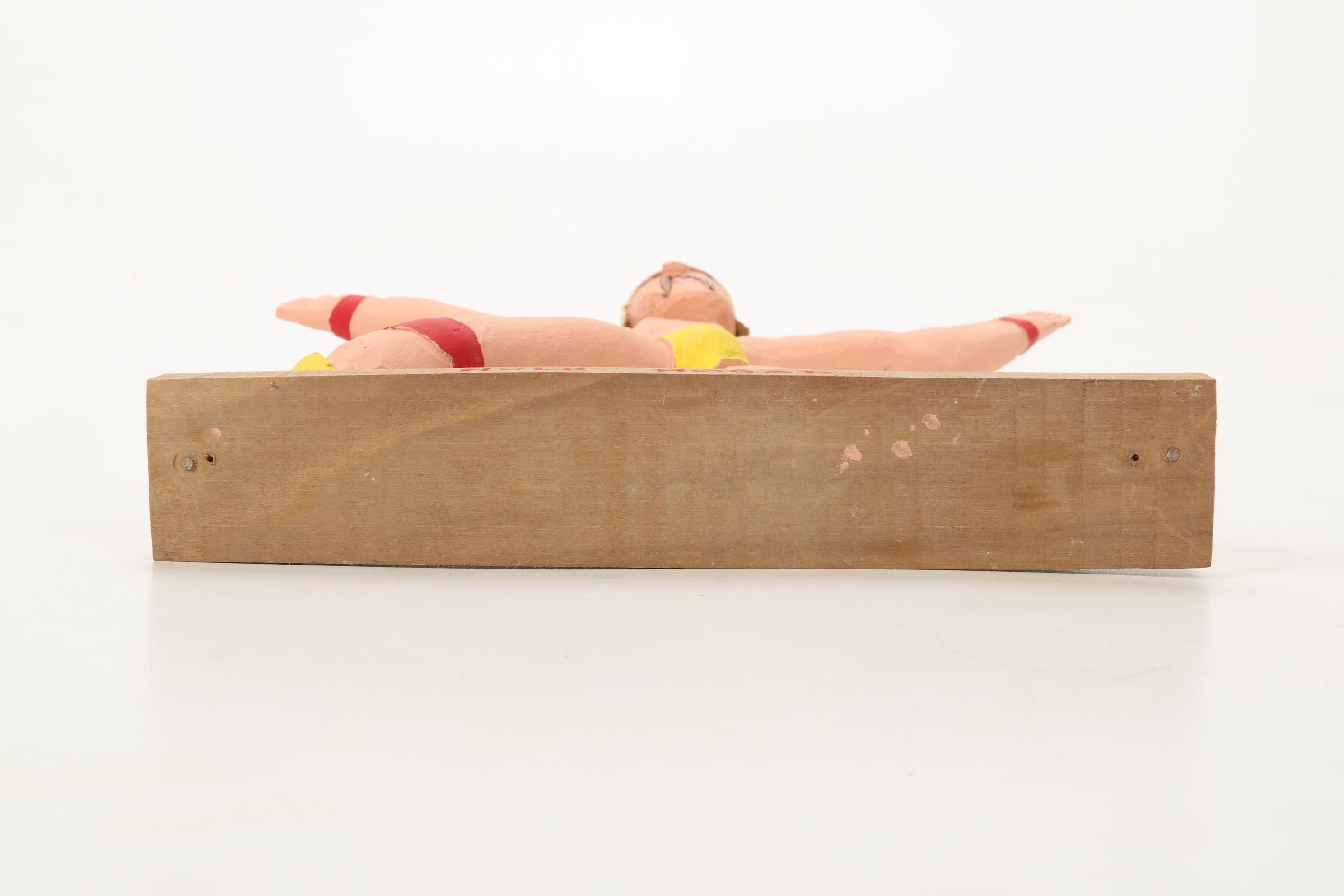 Larry Hamm Hulk Hogan Sculpture, 1994