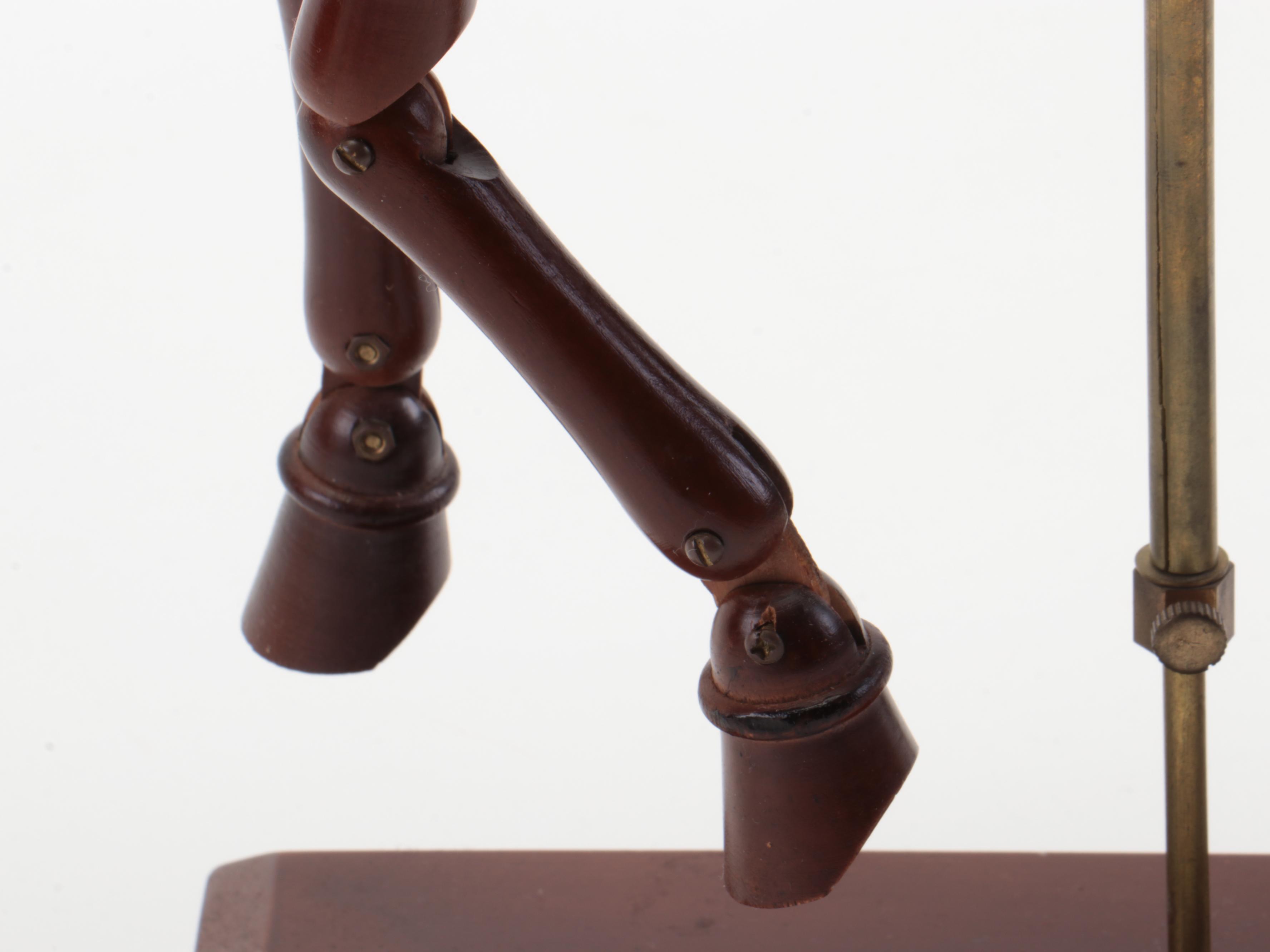 Artist's Wooden Articulated Drawing Horse Mannequin