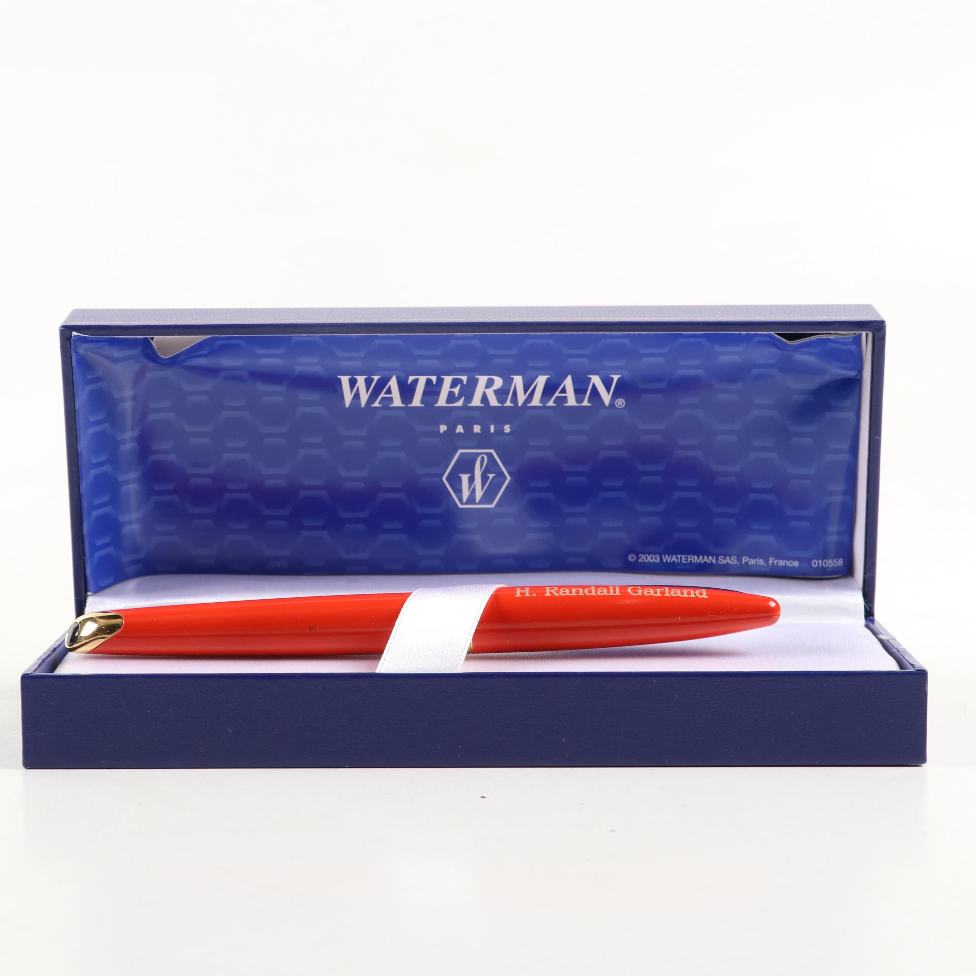 Waterman "Carene" Fountain Pen in Case