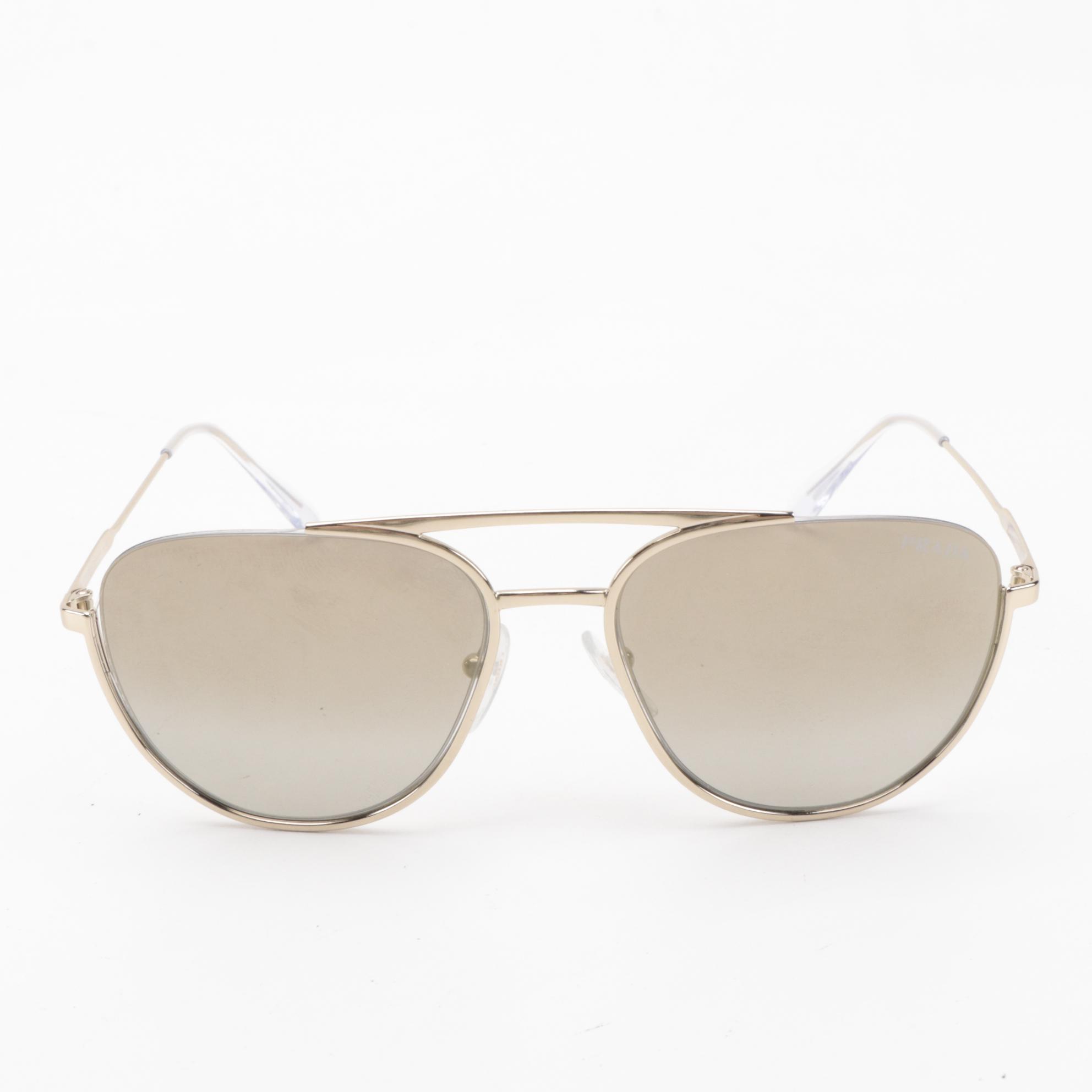 Prada SPR 50U Aviator Sunglasses
