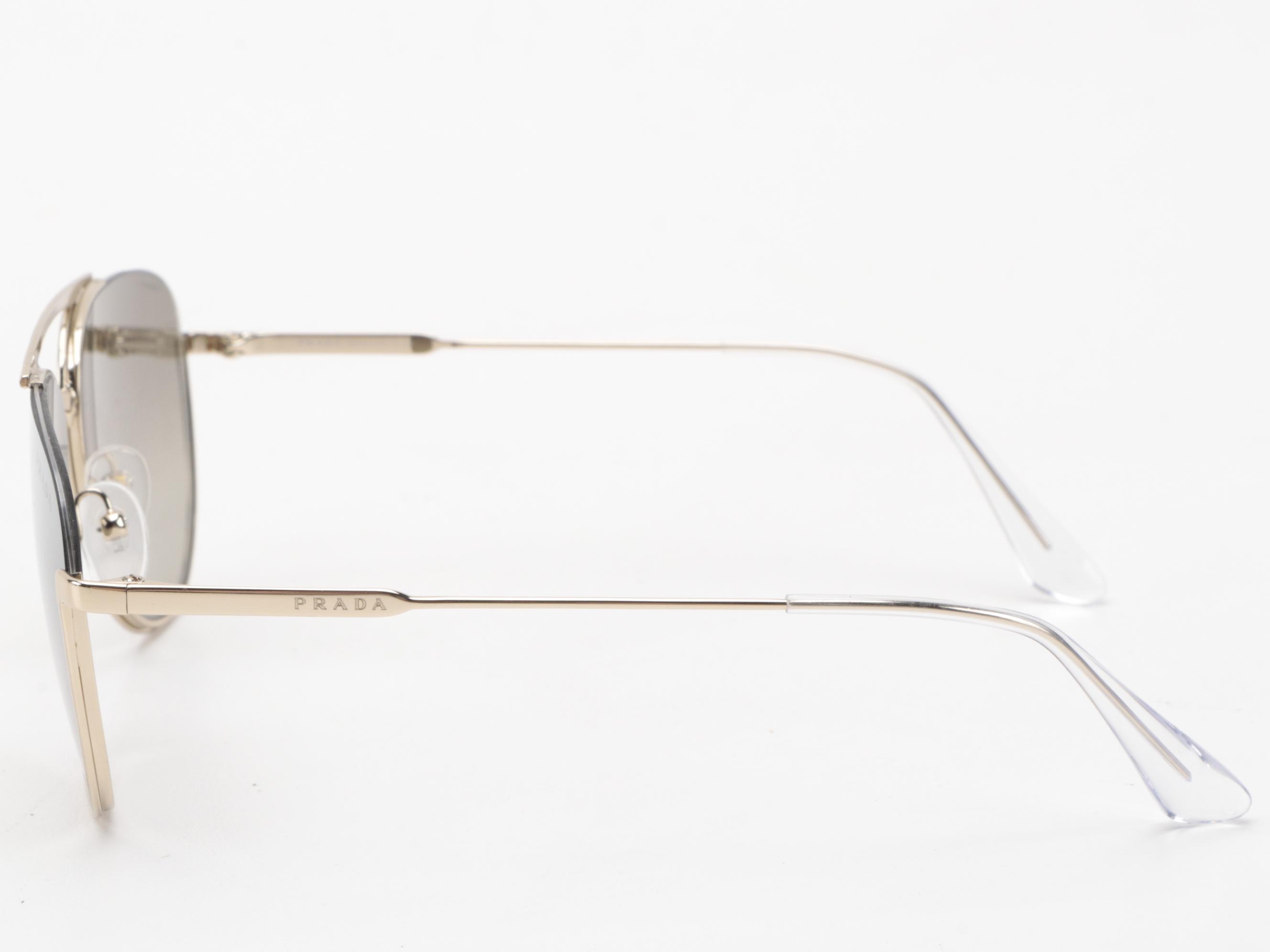 Prada SPR 50U Aviator Sunglasses