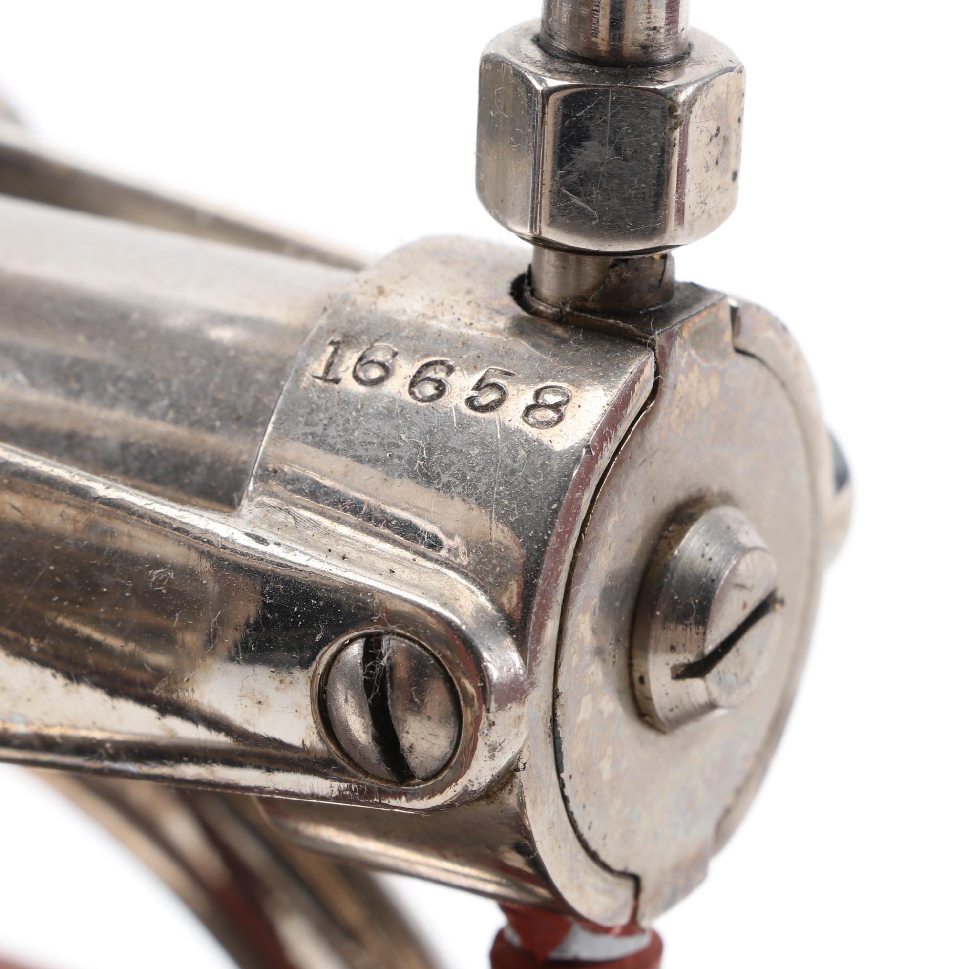 C.M. Sorenson Chloroform Pumping Medical Machine in Walnut Case, Late 19th C.