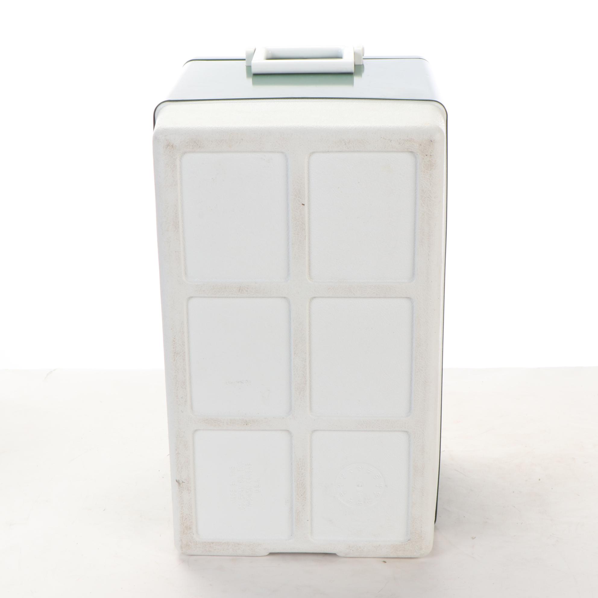 Coleman Green Plastic Cooler