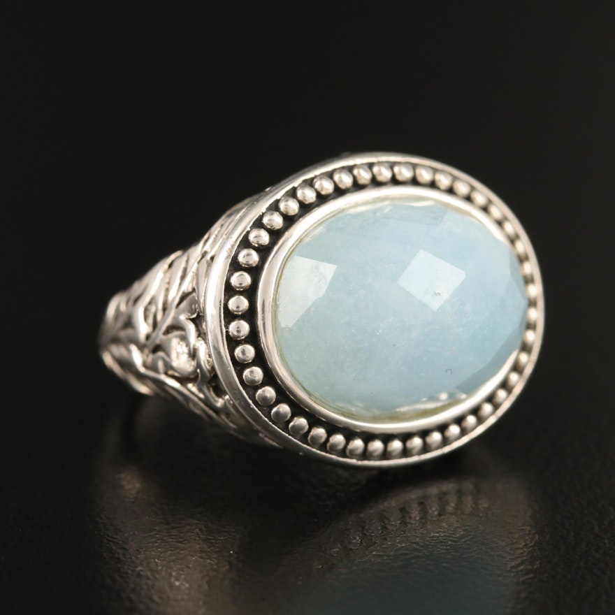 SeidenGang Sterling Beryl Ring