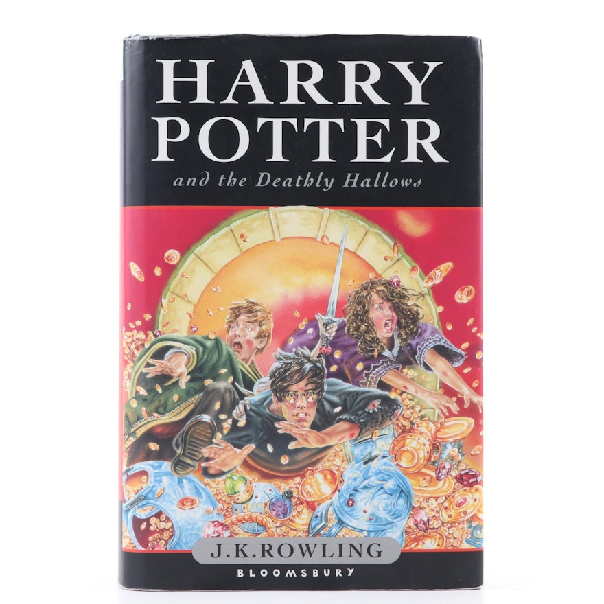 First UK Edition "Harry Potter and the Deathly Hallows" by J. K. Rowling, 2007