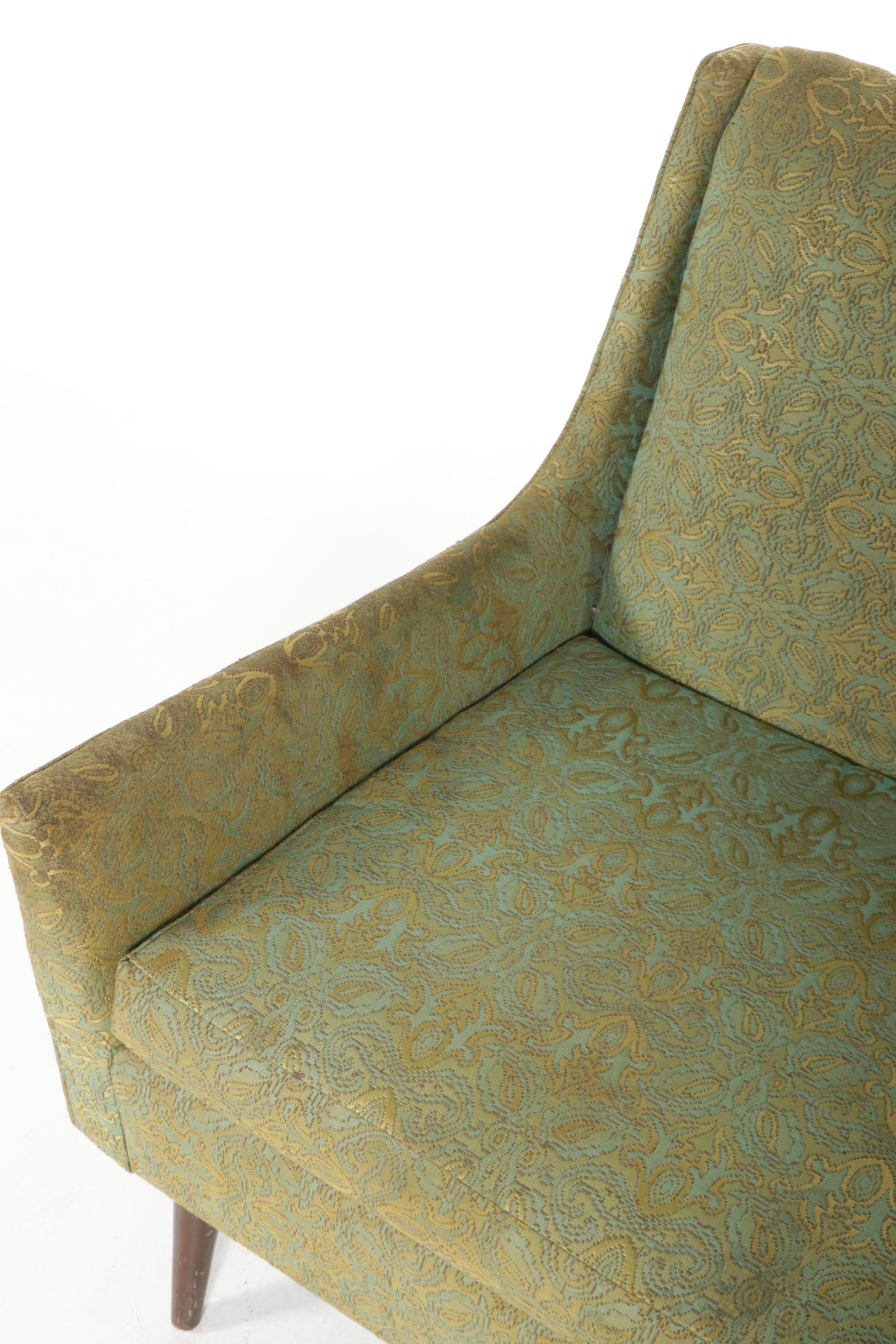 Henredon Upholstered Lounge Chair, Mid-20th Century