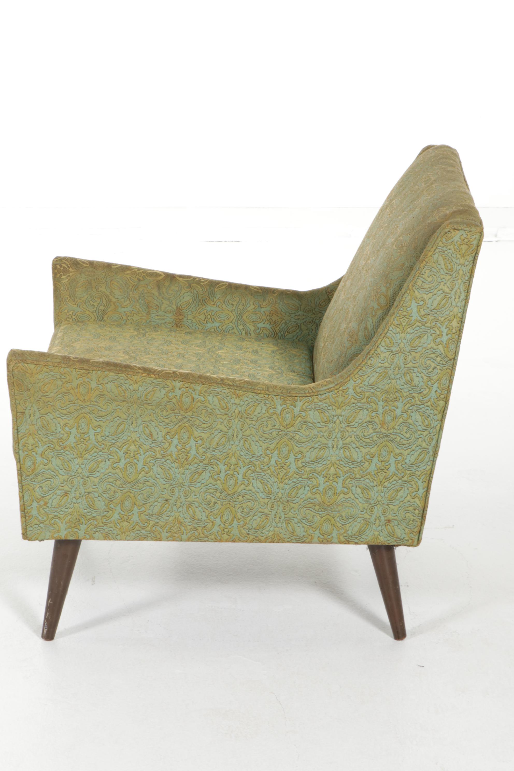 Henredon Upholstered Lounge Chair, Mid-20th Century