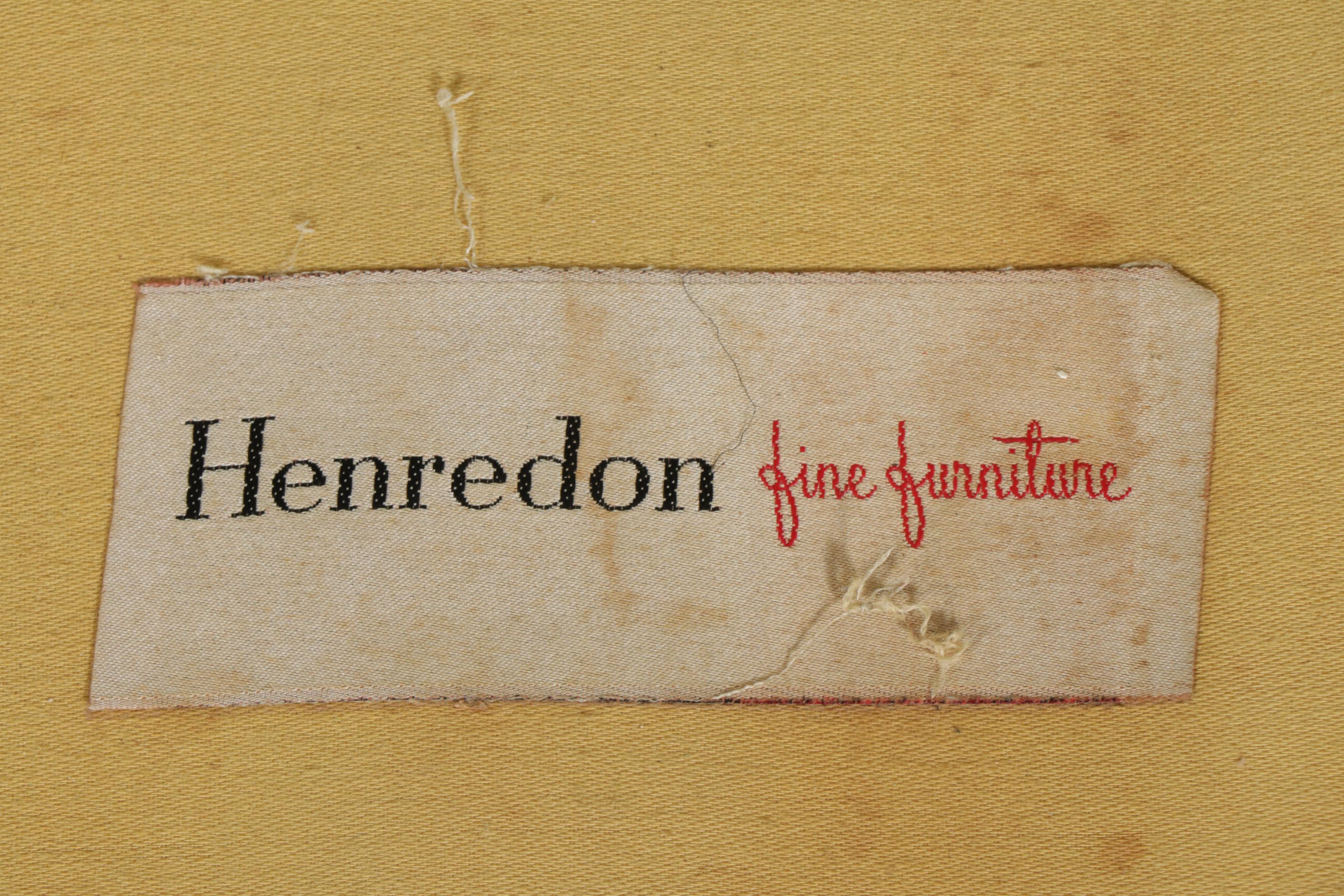 Henredon Upholstered Lounge Chair, Mid-20th Century