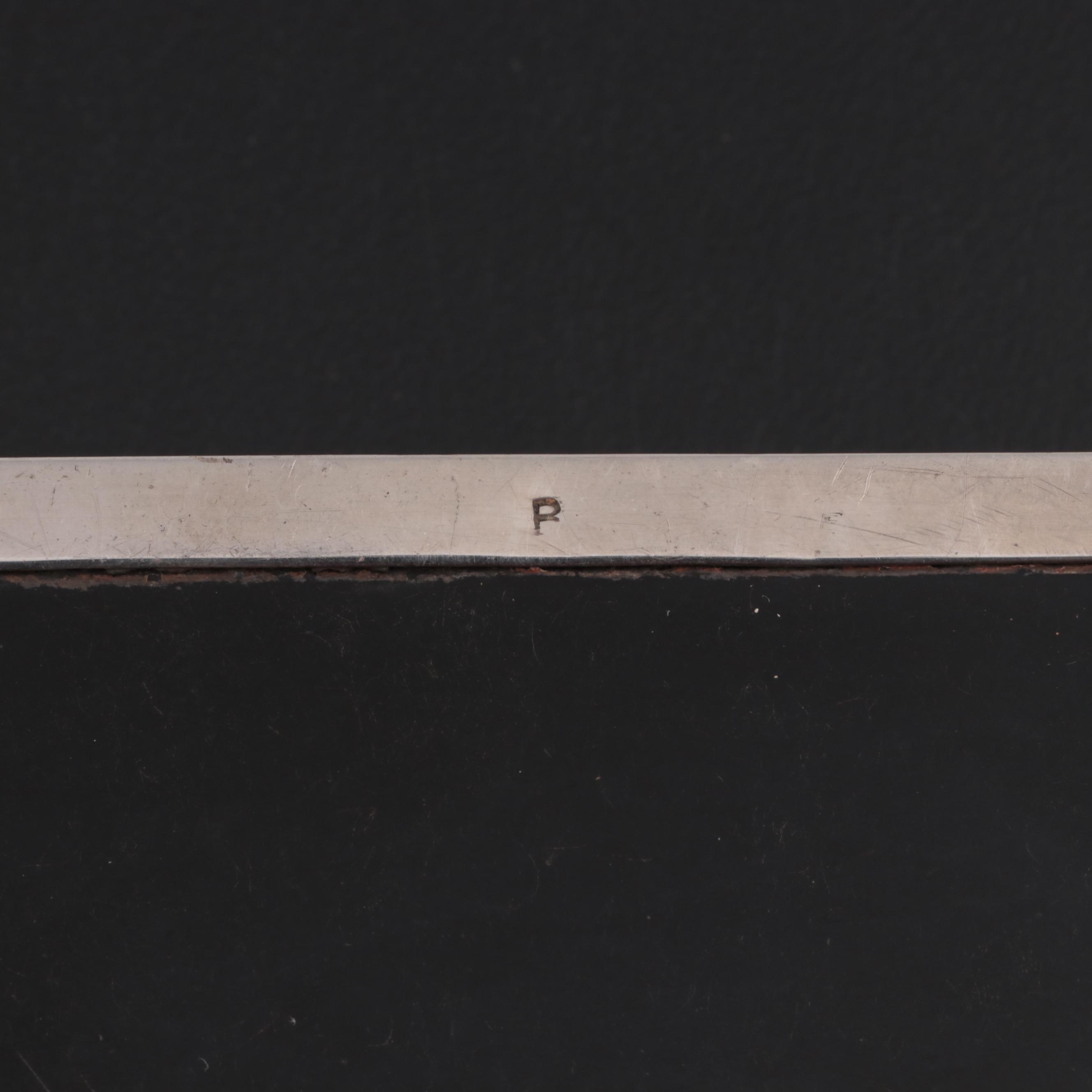 Harman Brothers of Birmingham Sterling Silver Cigarette Box, 1959