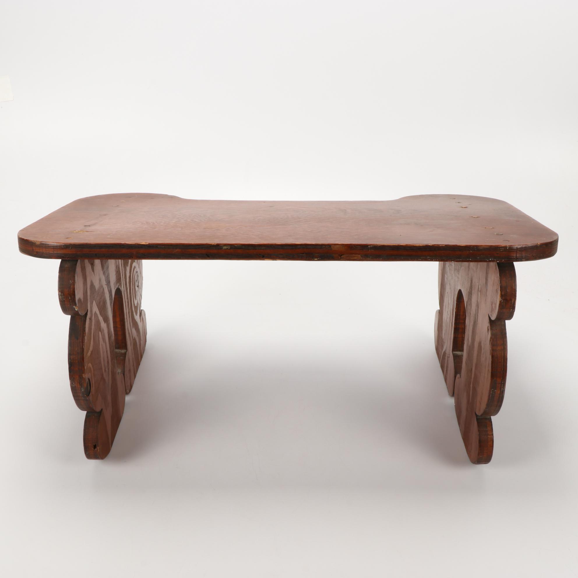 Bench Made Plywood Table Top Desk / Lectern