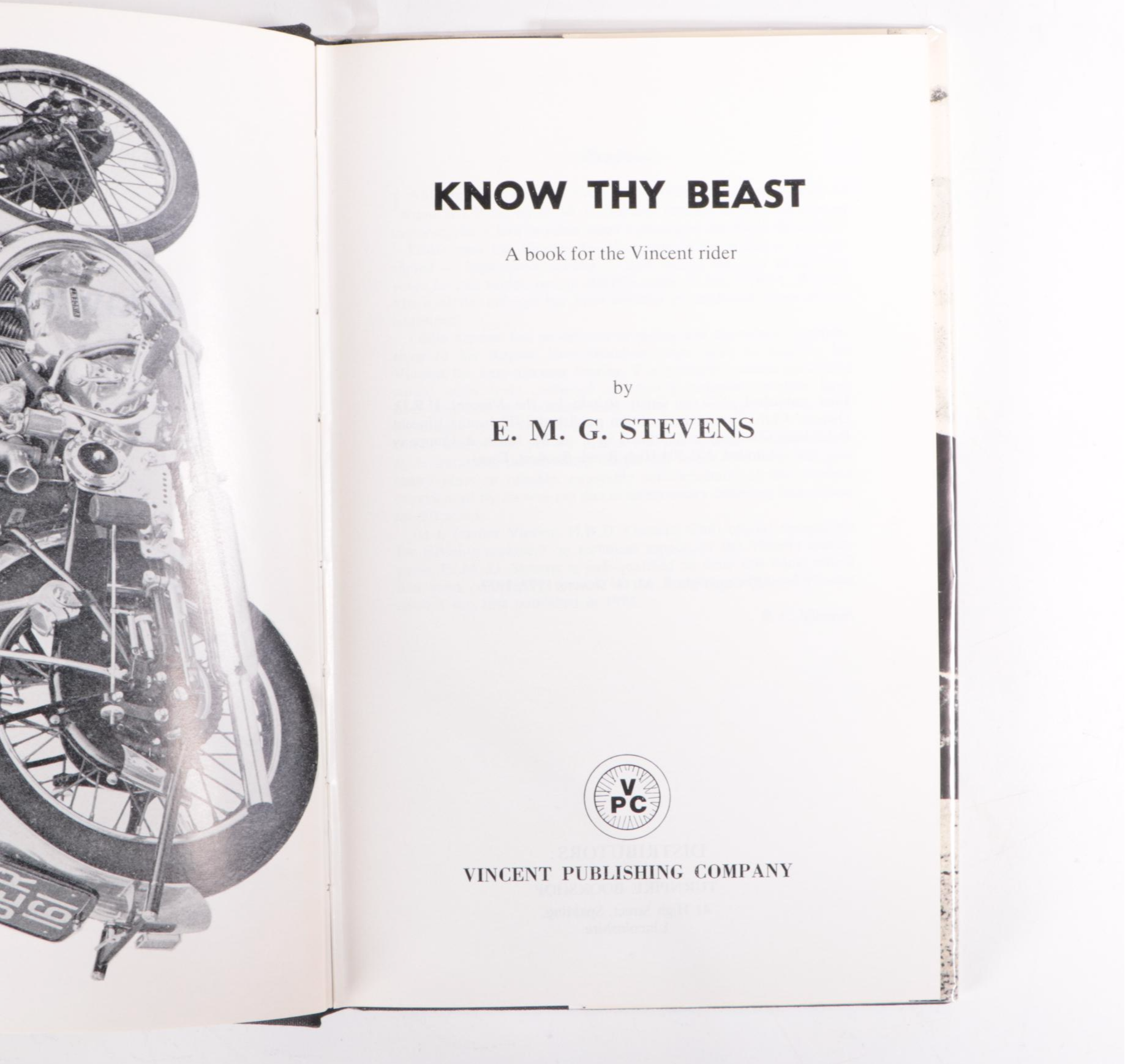 "Know Thy Beast" and More Motorcycle History and Reference Books